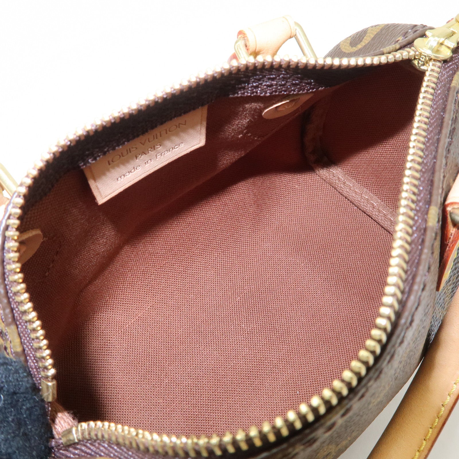 Louis Vuitton Monogram Mini Speedy Hand Bag & Strap M41534 Used
