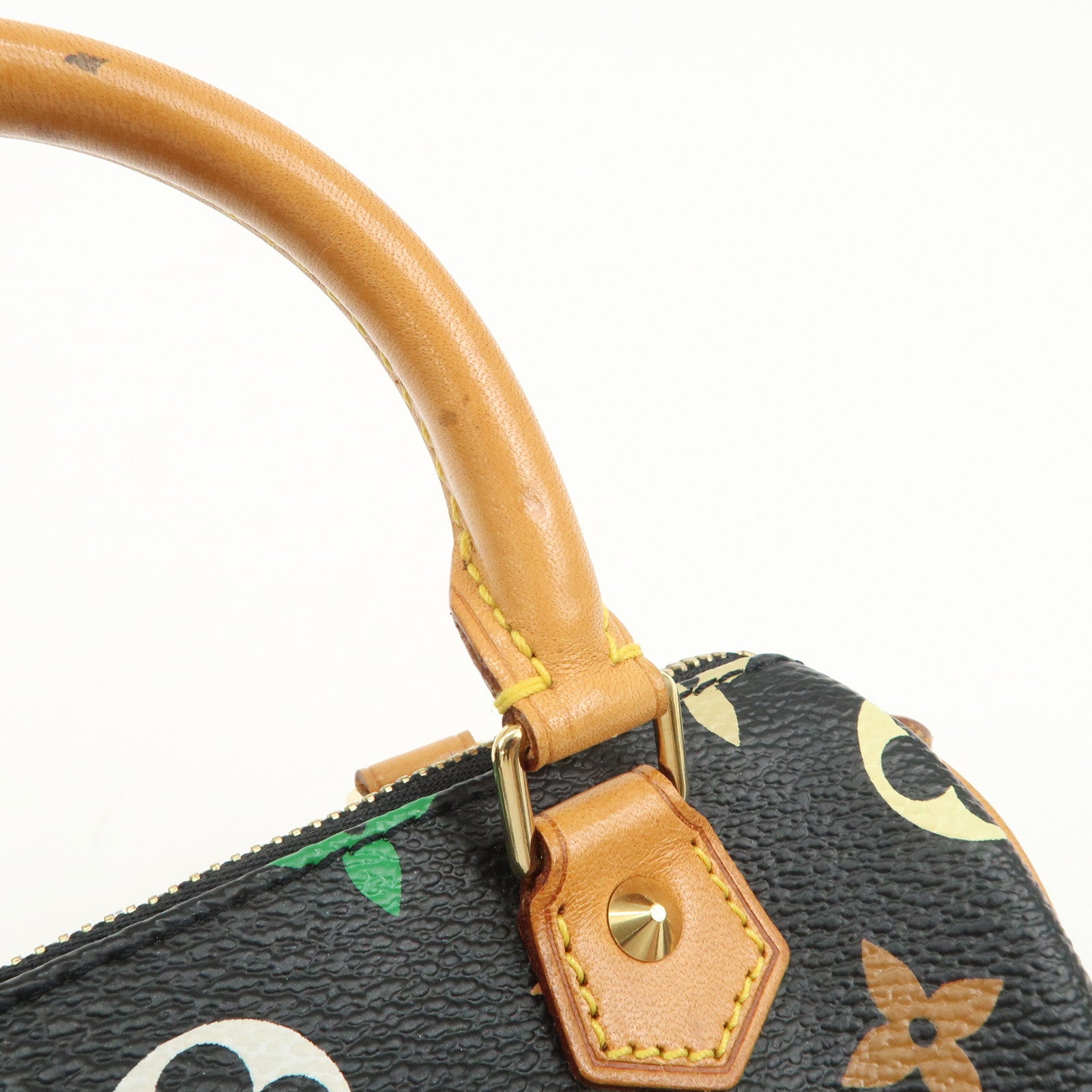 Louis Vuitton Monogram Multicolor Mini Speedy Mini Bag Noir M92644