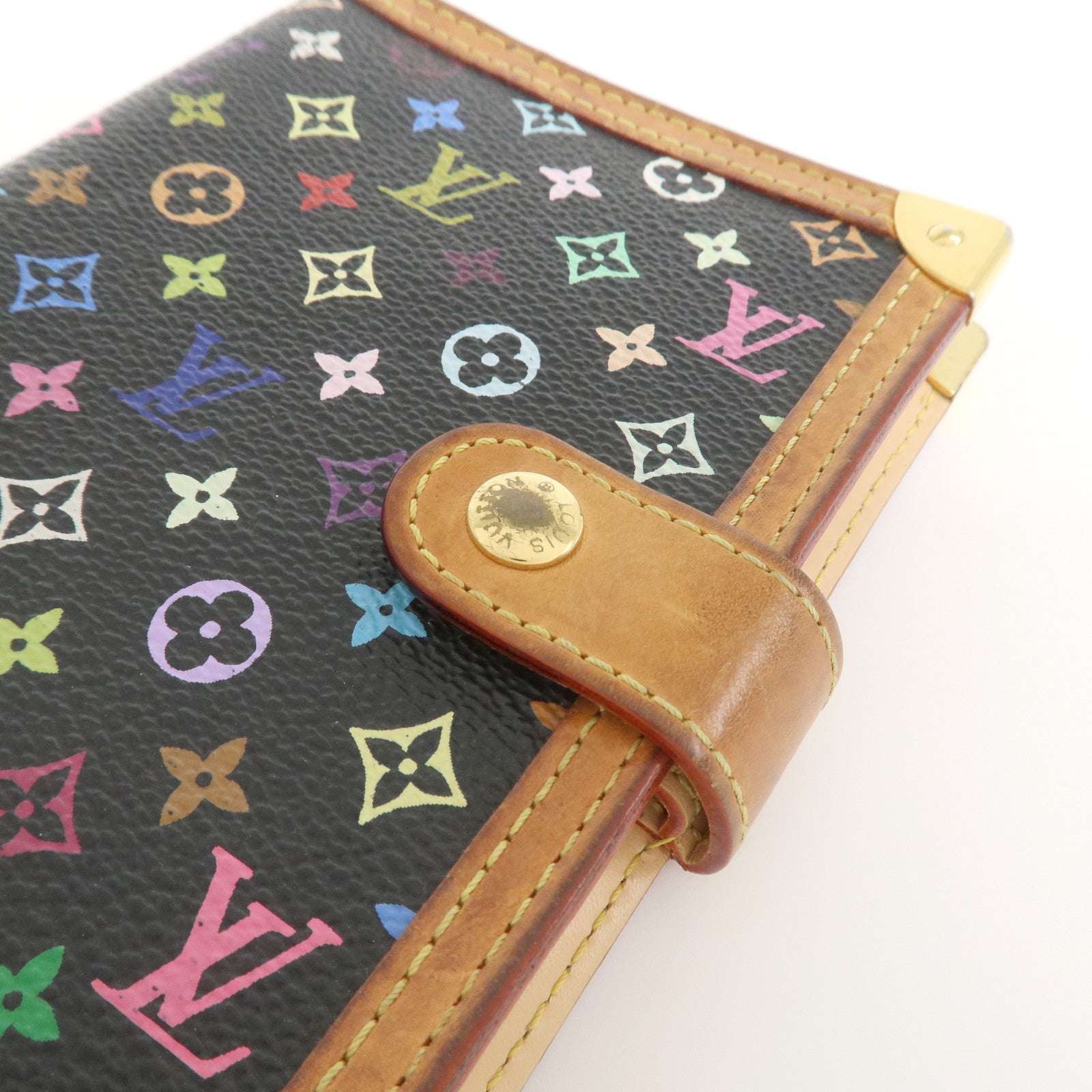 Louis Vuitton Monogram Multicolor Agenda PM Planner Cover R20895