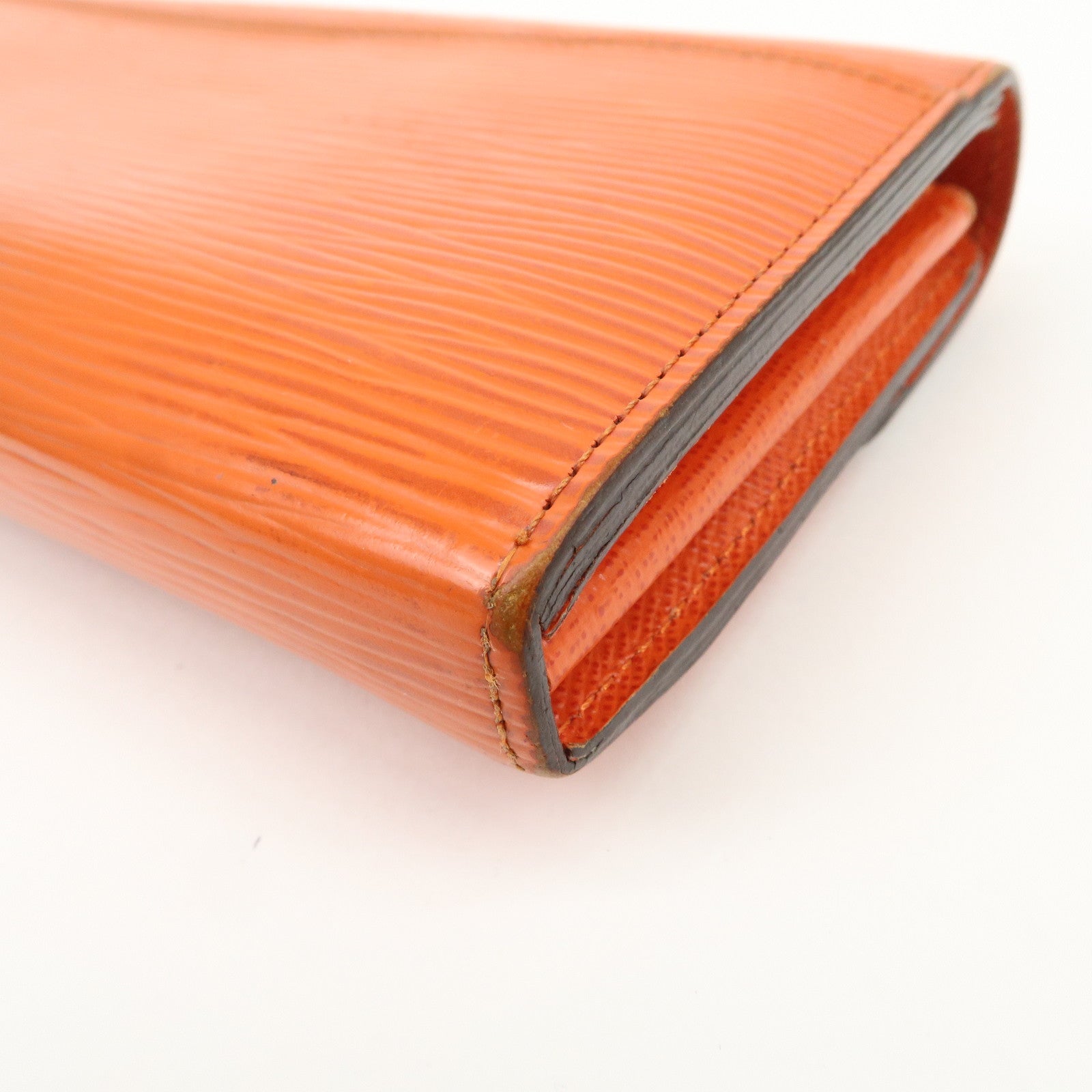 Louis Vuitton Epi leather Portefeuille Sarah Wallet Sunrise M62112