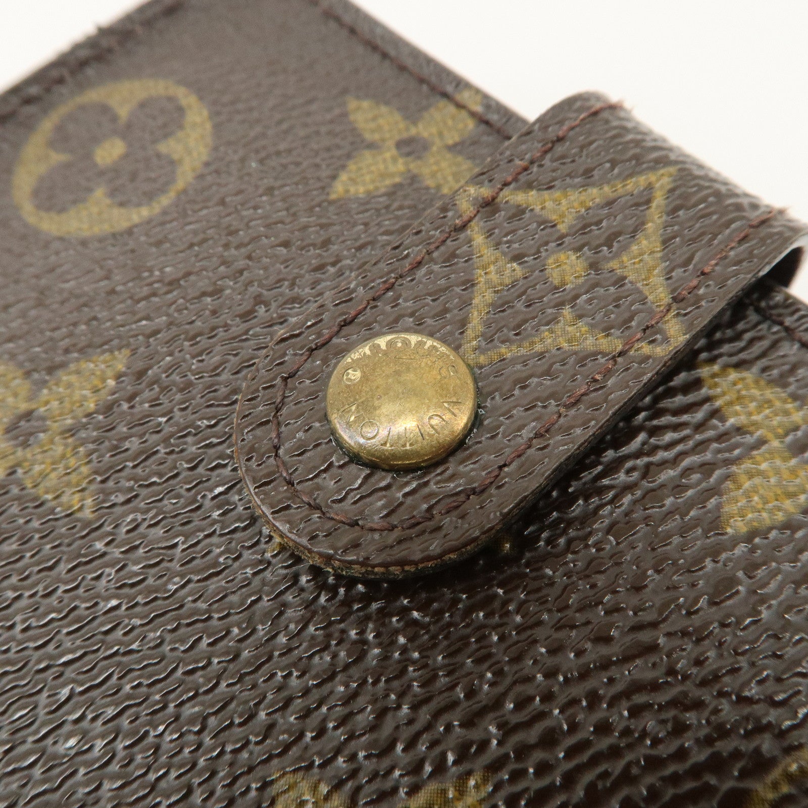 Louis Vuitton Louis Monogram Compact Small Zippy Wallet M61667 Used