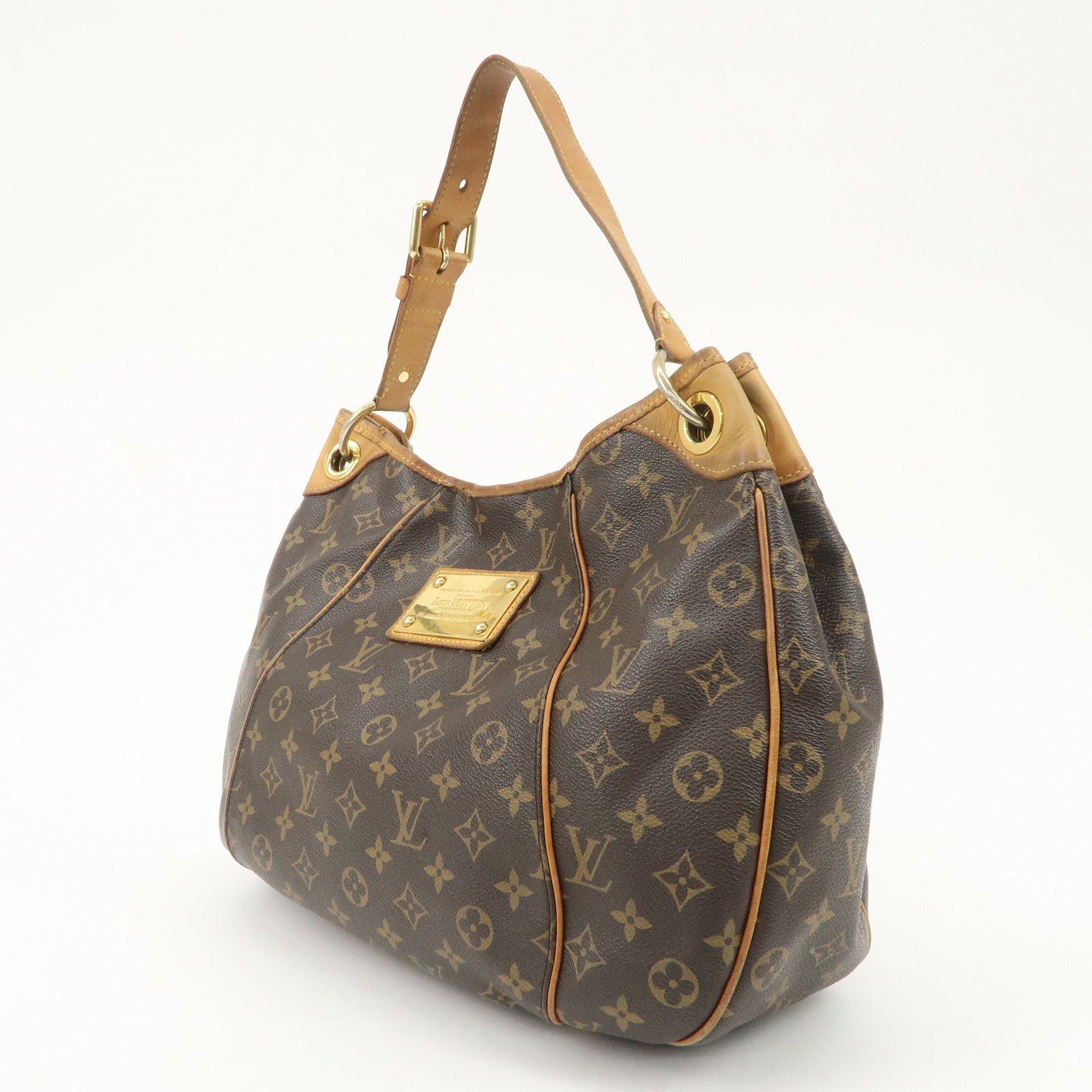 Louis Vuitton Monogram Galliera PM Shoulder Bag Brown M56382