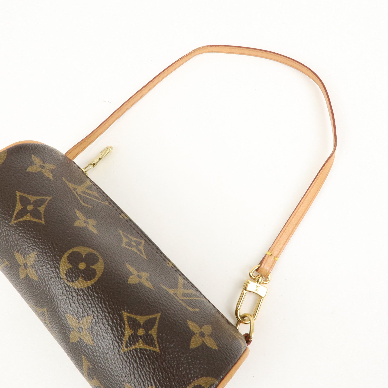 Louis Vuitton Monogram Mini Pouch for Papillon Bag Brown