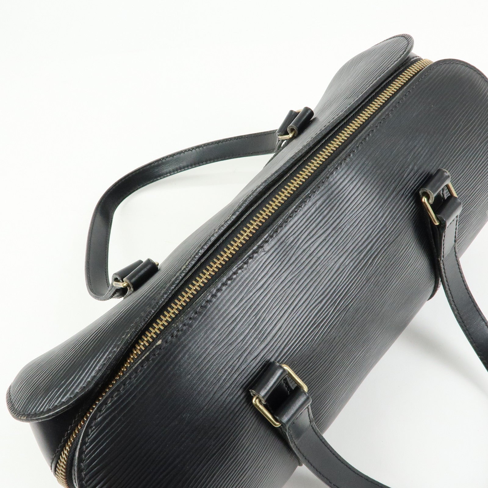 Louis Vuitton Epi Soufflot Shoulder Bag Hand Bag Noir M52222