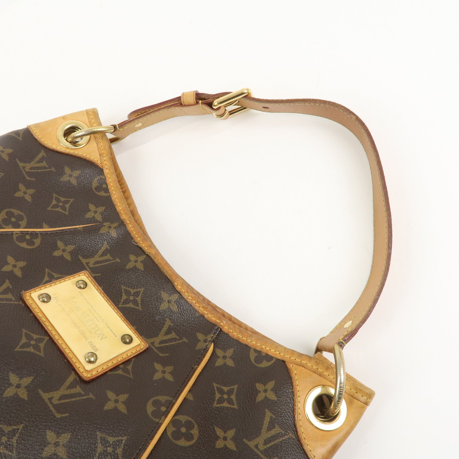 Louis Vuitton Monogram Galliera PM Shoulder Bag Brown M56382