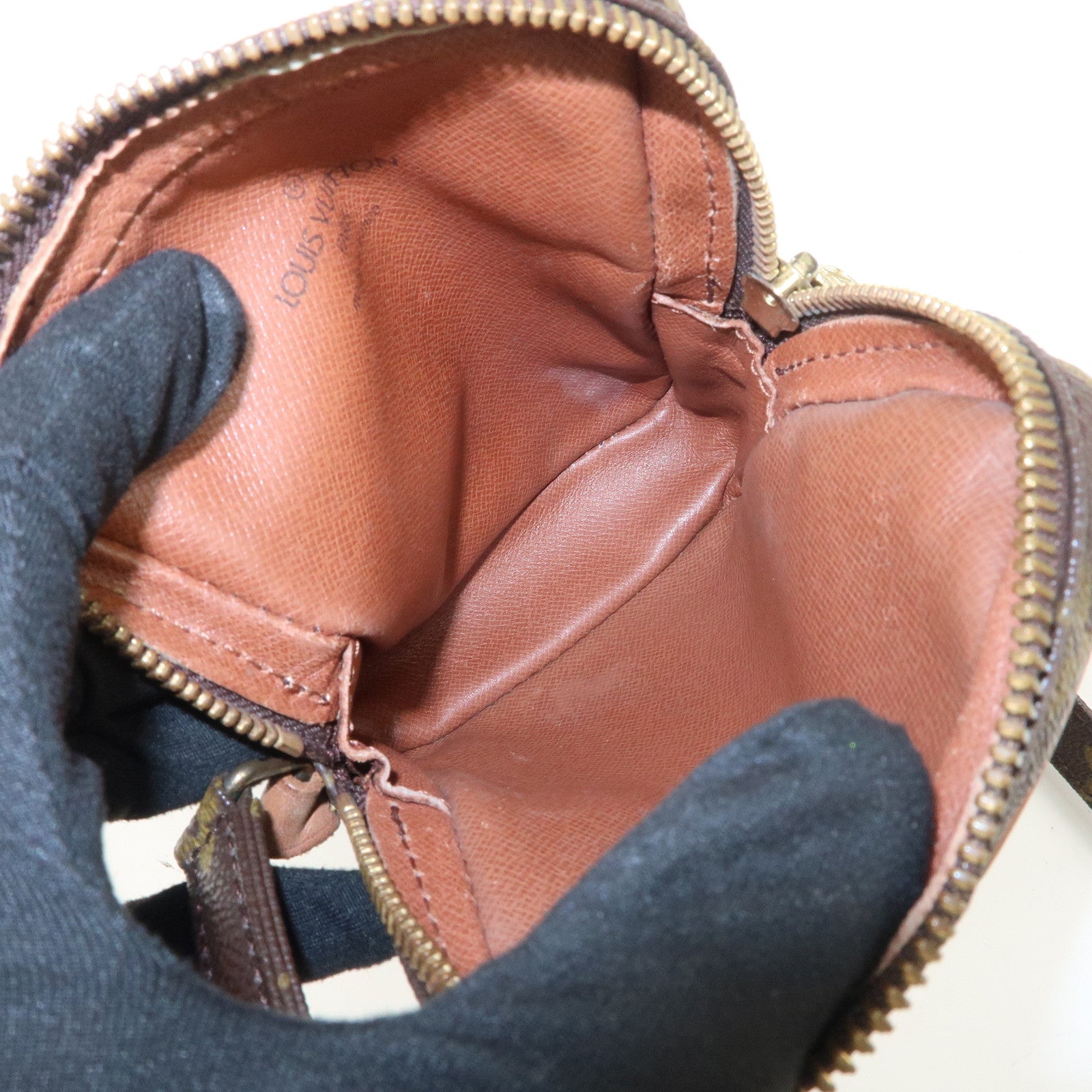 Louis Vuitton Monogram Mini Danube Shoulder Bag Brown M45268