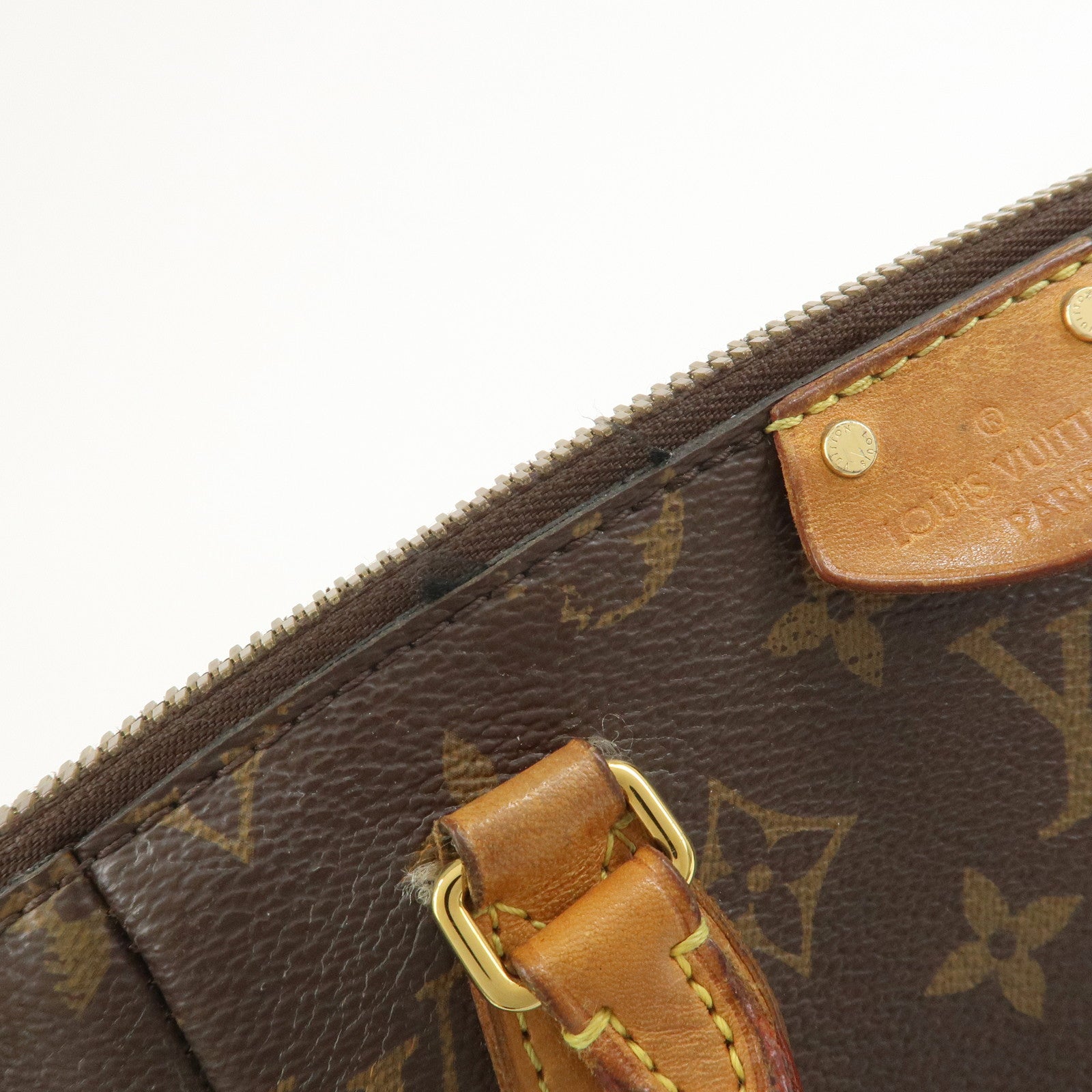 Louis Vuitton Monogram Turenne PM 2Way Bag Hand Bag Brown M48813