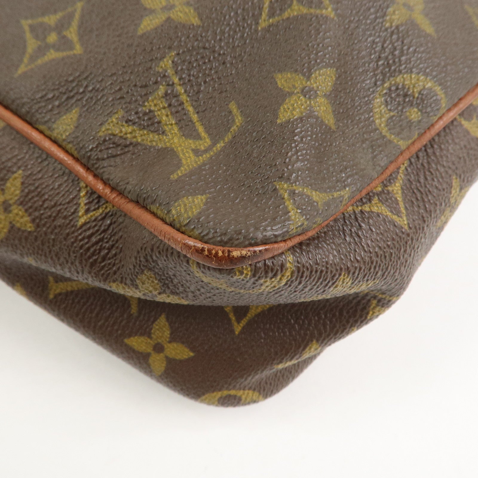Louis Vuitton Monogram Petit Marceau Shoulder Bag Brown M40264