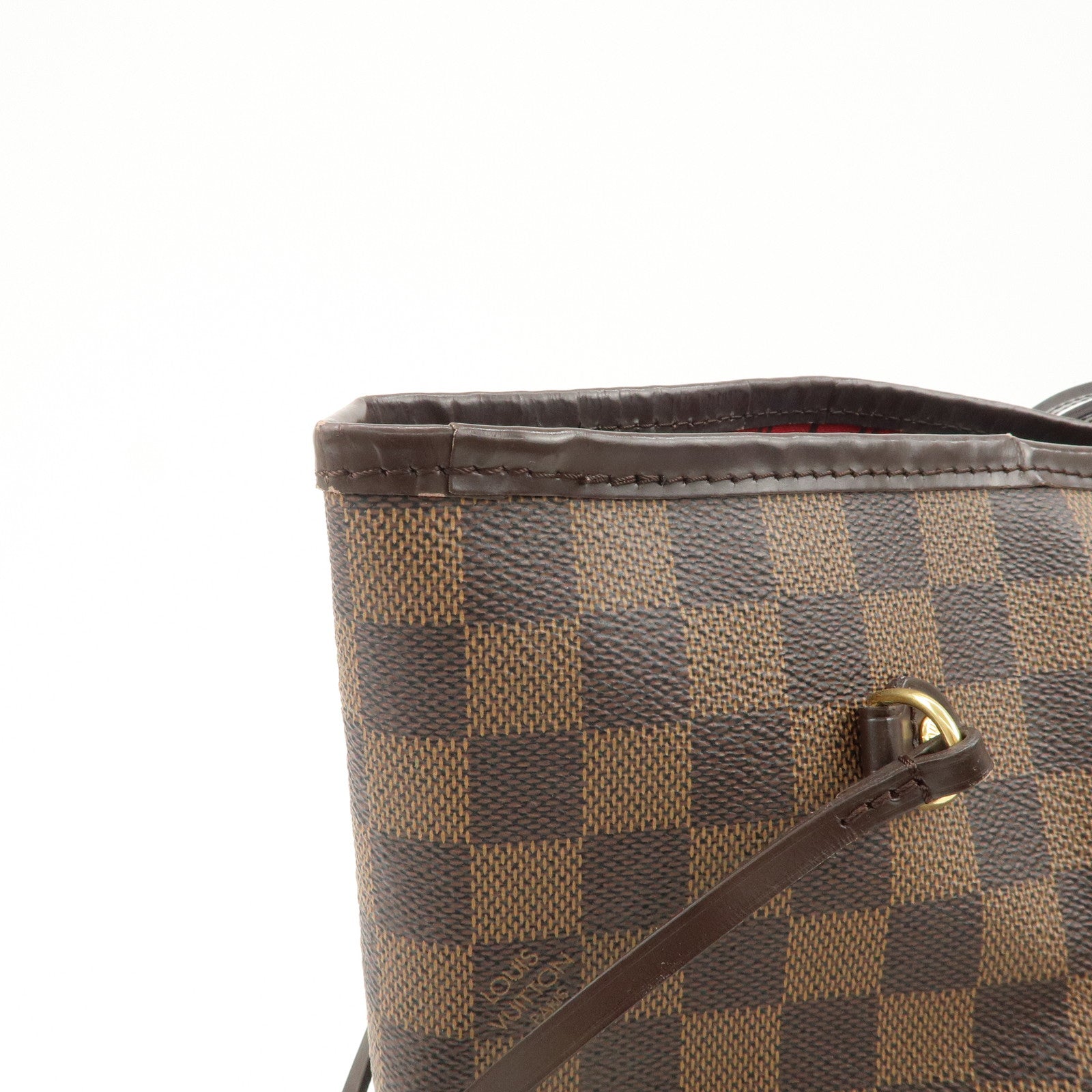 Louis Vuitton Damier Ebene Neverfull GM Tote Bag N51106 Used