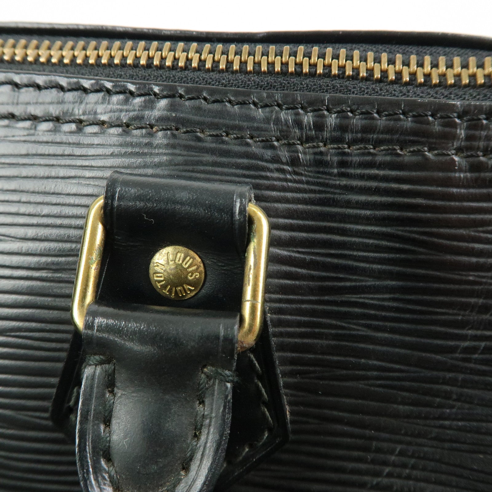Louis Vuitton Epi Speedy 25 Boston Bag Hand Bag Noir Black M43012
