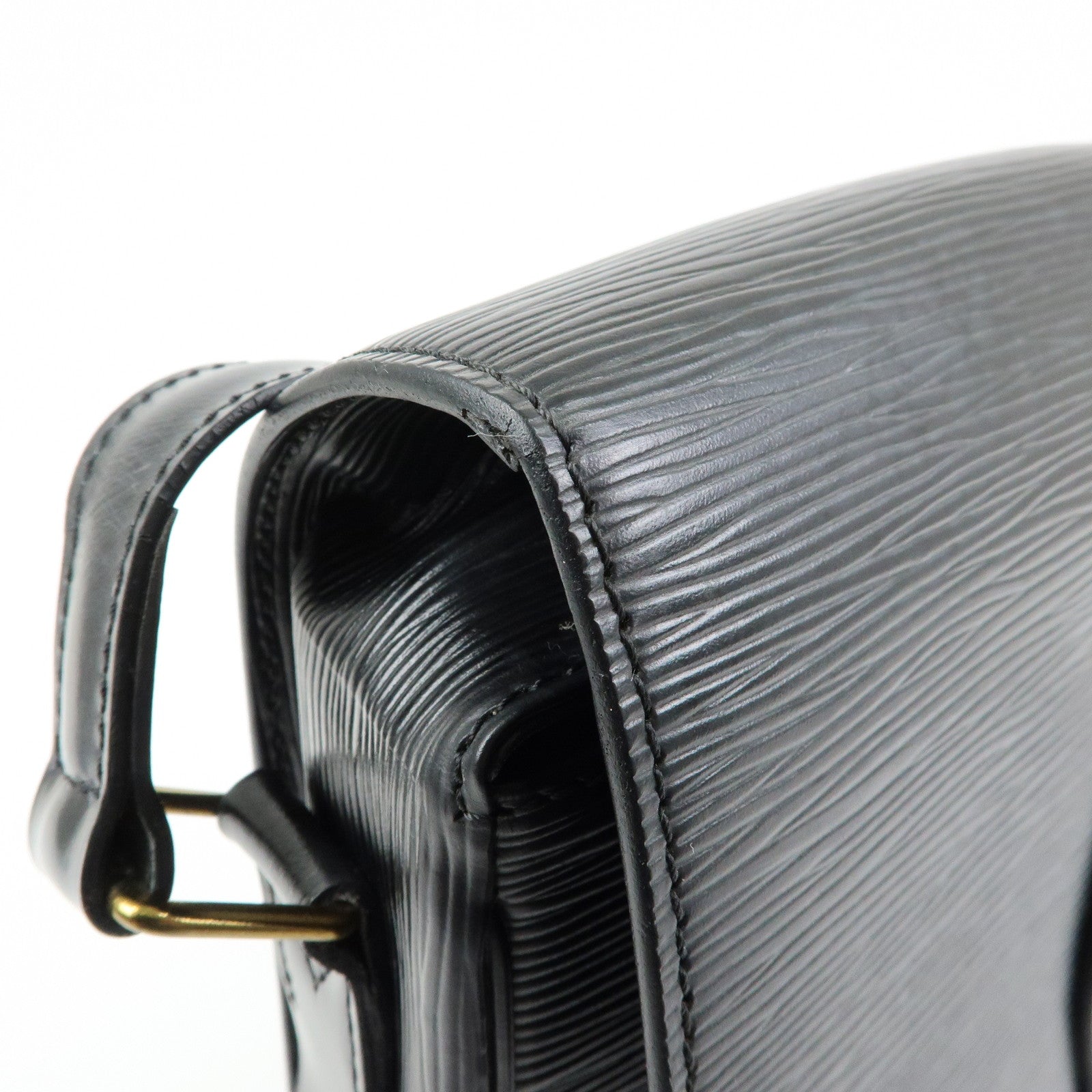 Louis Vuitton Epi Leather Cartouchiere Shoulder Bag Noir M52242