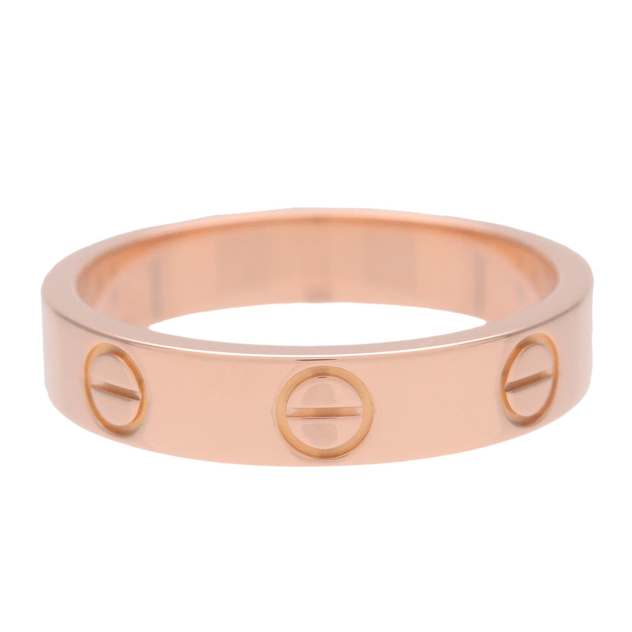 Cartier Mini Love Ring #49 K18 750PG Rose Gold US5 EU49 HK10.5