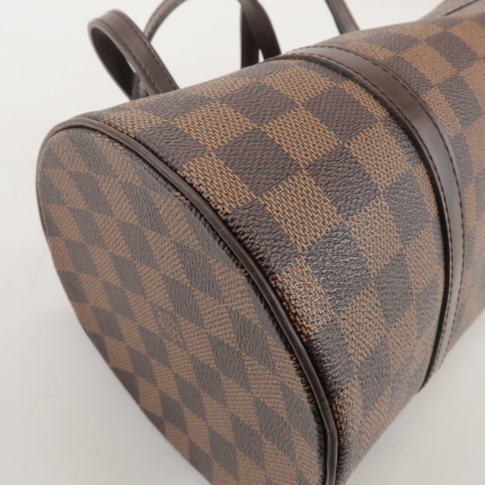 Louis Vuitton Damier Ebene Papillon 30 Hand Bag Brown N51303