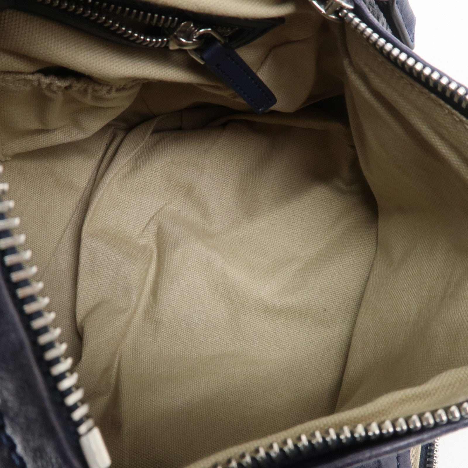 GIVENCHY Pandora Leather 2Way Bag Hand Bag Shoulder Bag Navy