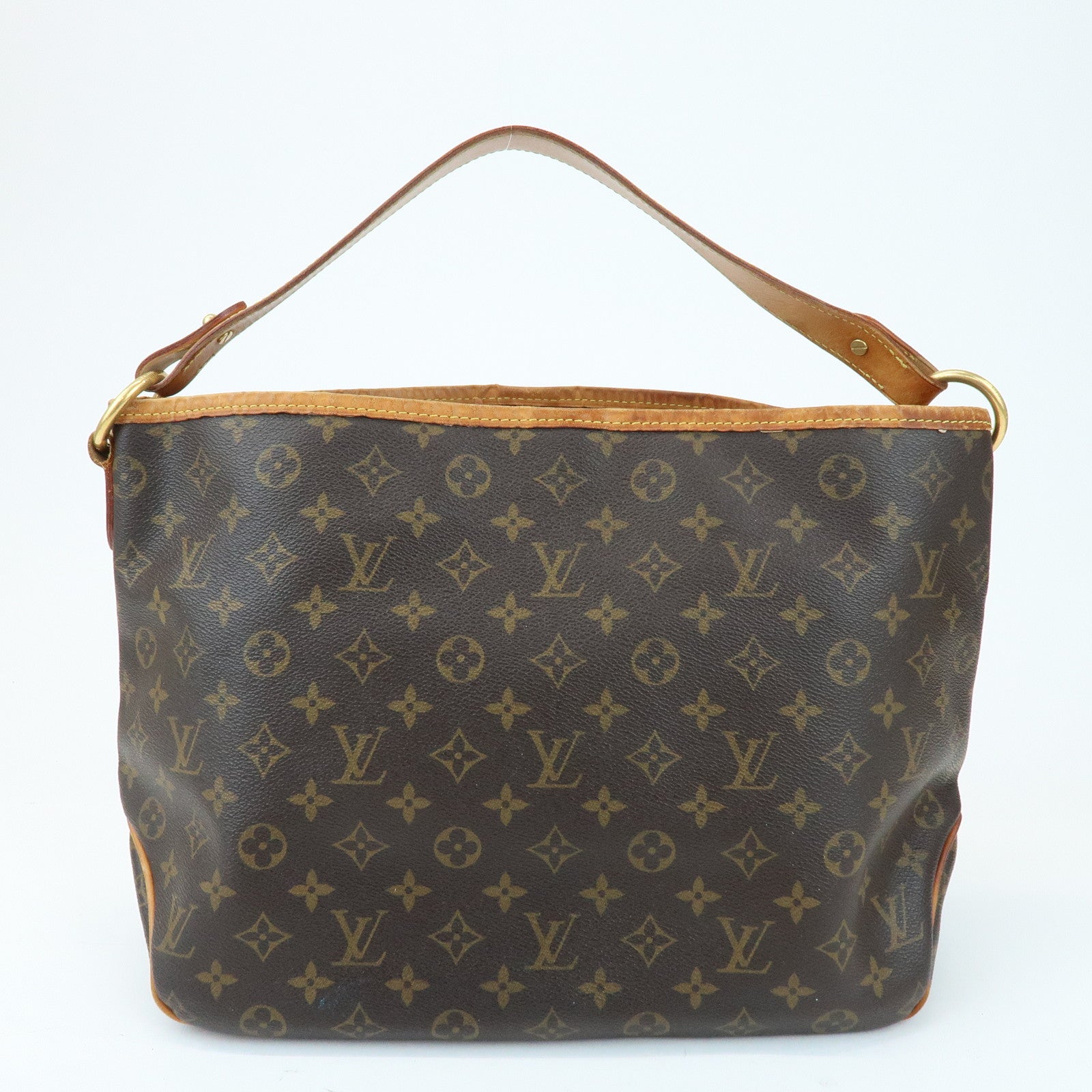 Louis Vuitton Monogram Delightful PM Shoulder Bag Brown M40352