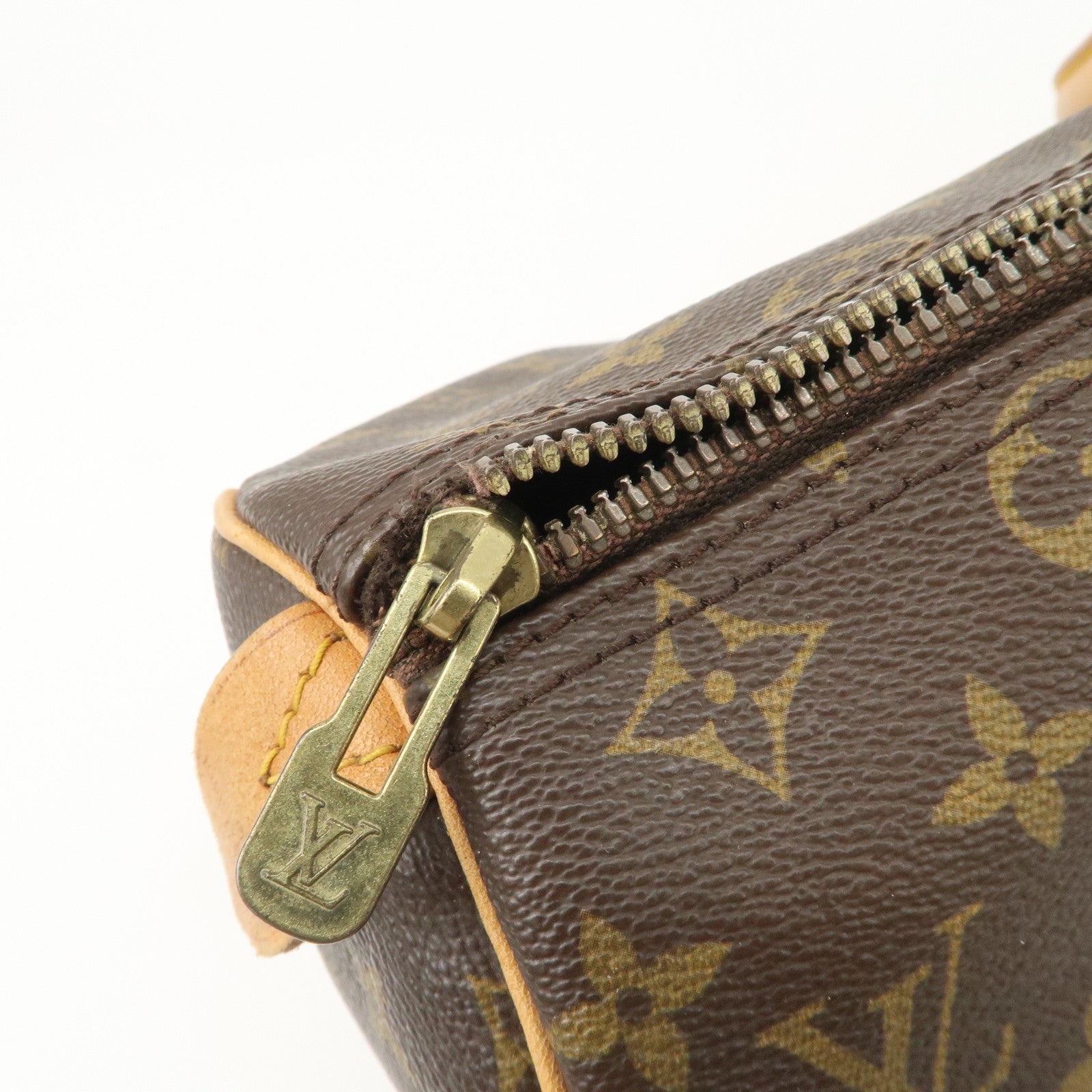 Louis Vuitton Monogram Keep All 45 Boston Bag Brown M41428 Used