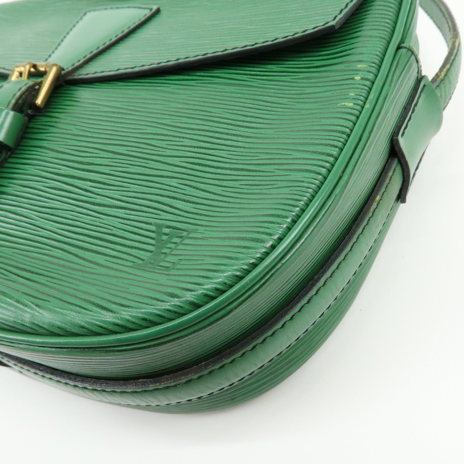 Louis Vuitton Epi Jeune Fille Shoulder Bag Borneo Green M52154