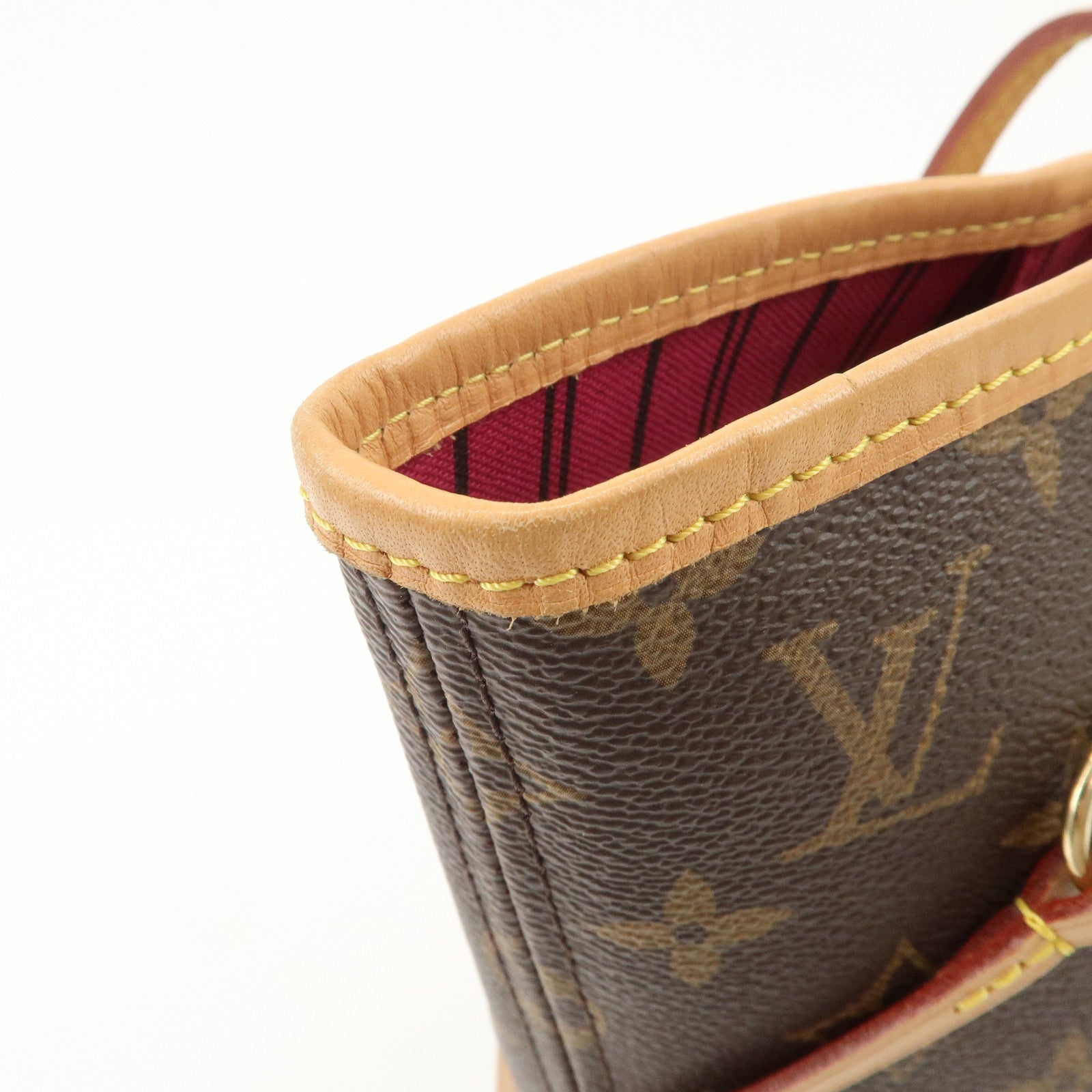 Louis Vuitton Monogram Neverfull MM Tote Bag Pivoine M41178