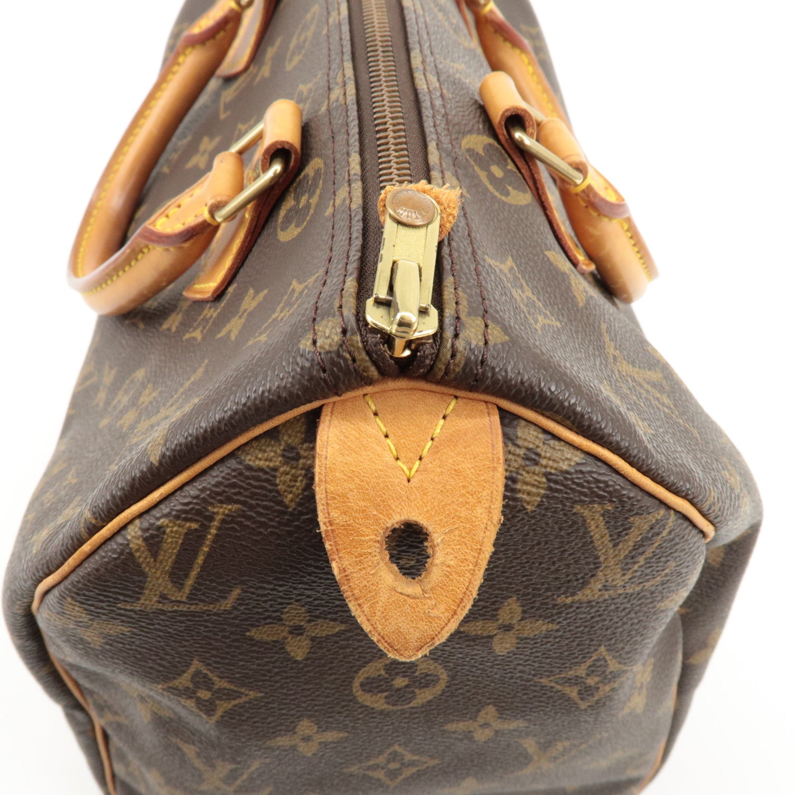 Louis Vuitton Monogram Speedy 30 Hand Bag Boston Bag M41526 Used