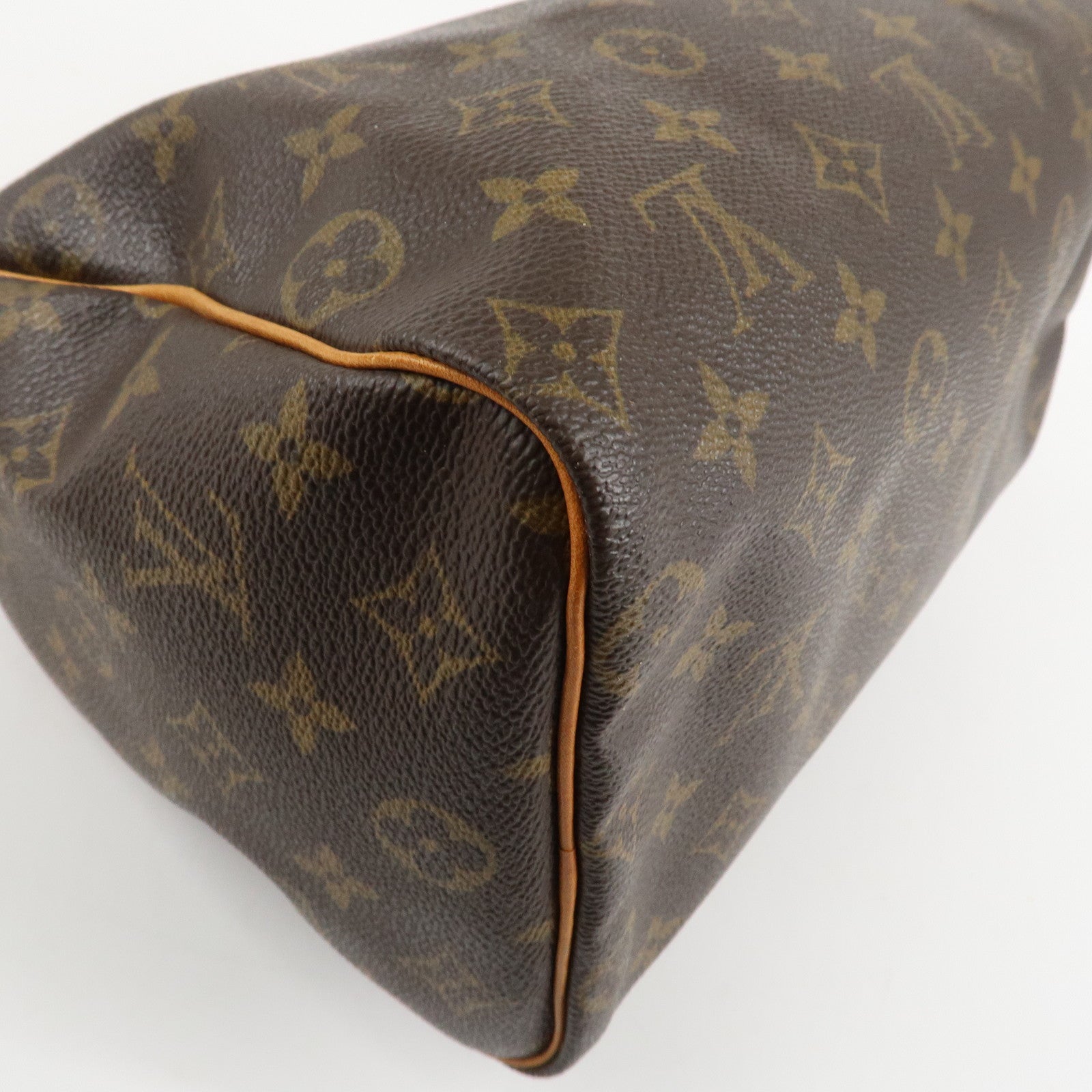 Louis Vuitton Monogram Speedy 25 Hand Bag Boston Bag M41528 Used