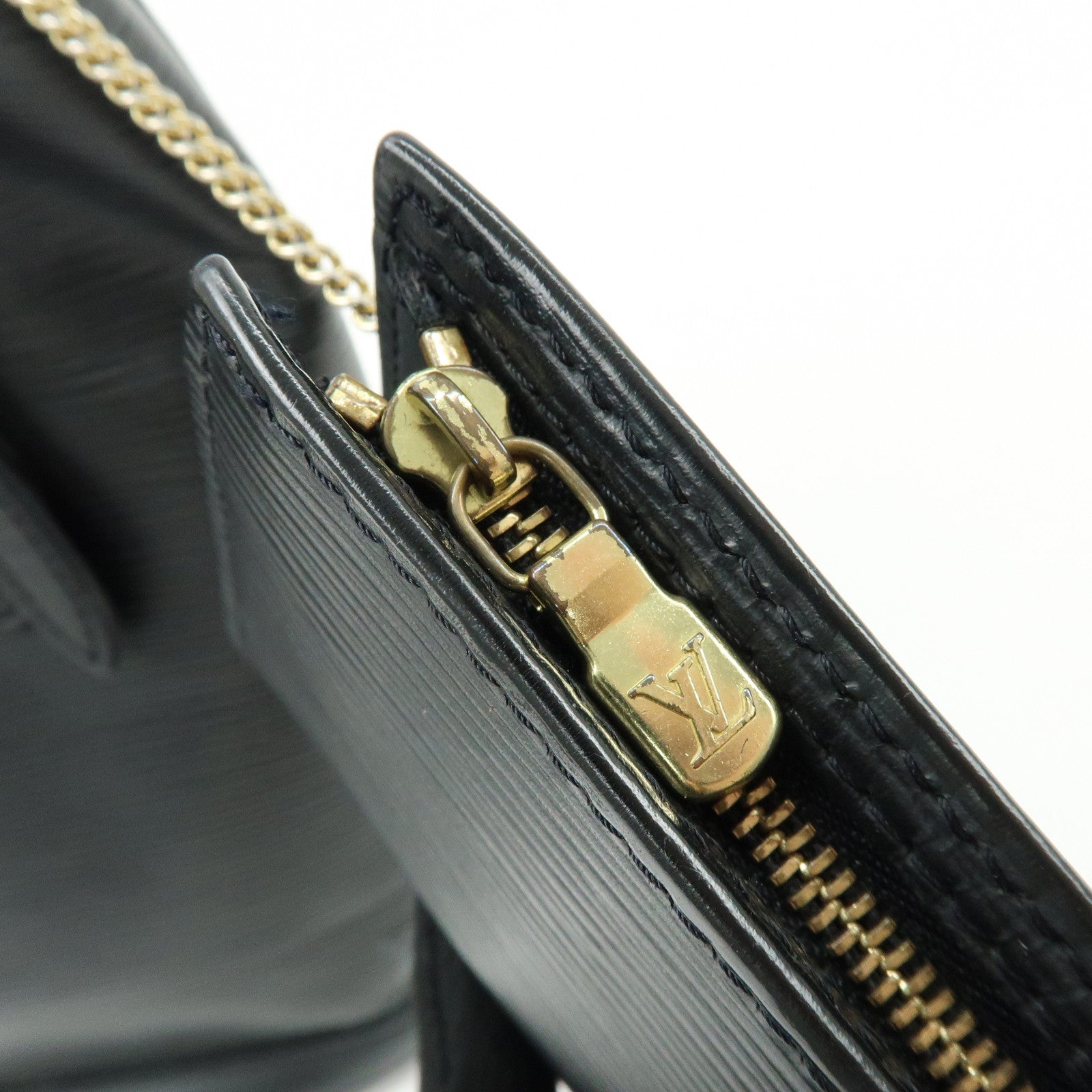 Louis Vuitton Epi Petit Bucket PM Shoulder Bag Noir M58992