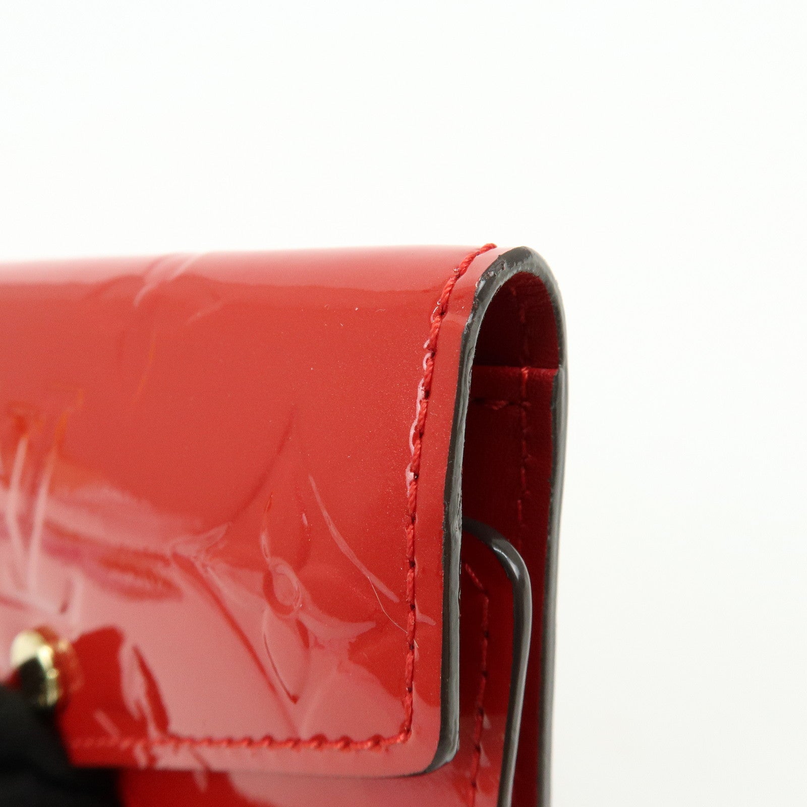 Louis Vuitton Monogram Vernis Multicles 6 Key Case Cerise M90900