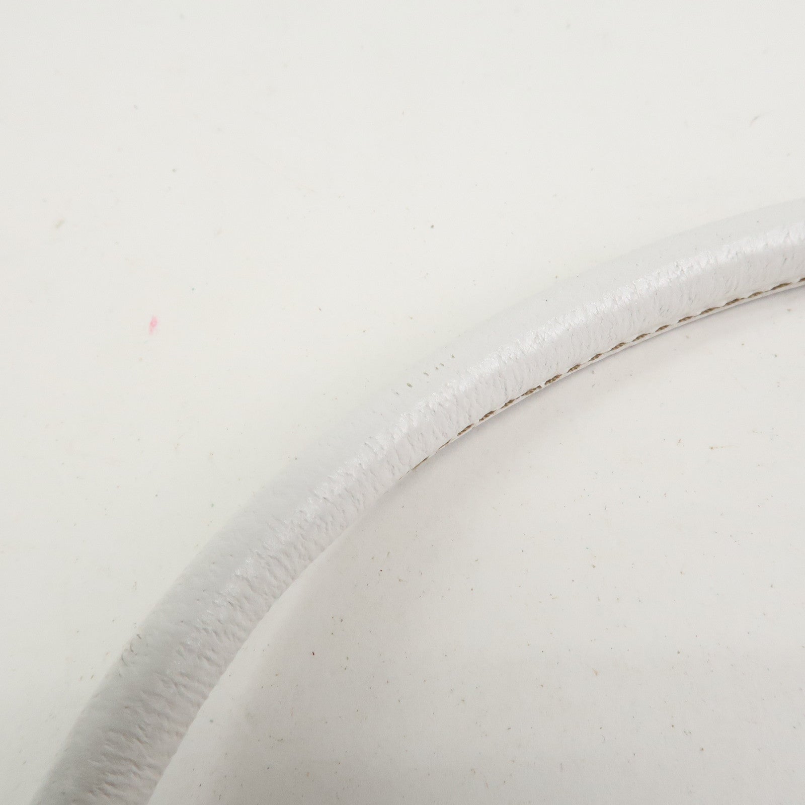 Ferragamo Logo Leather Shoulder Bag Hand Bag White