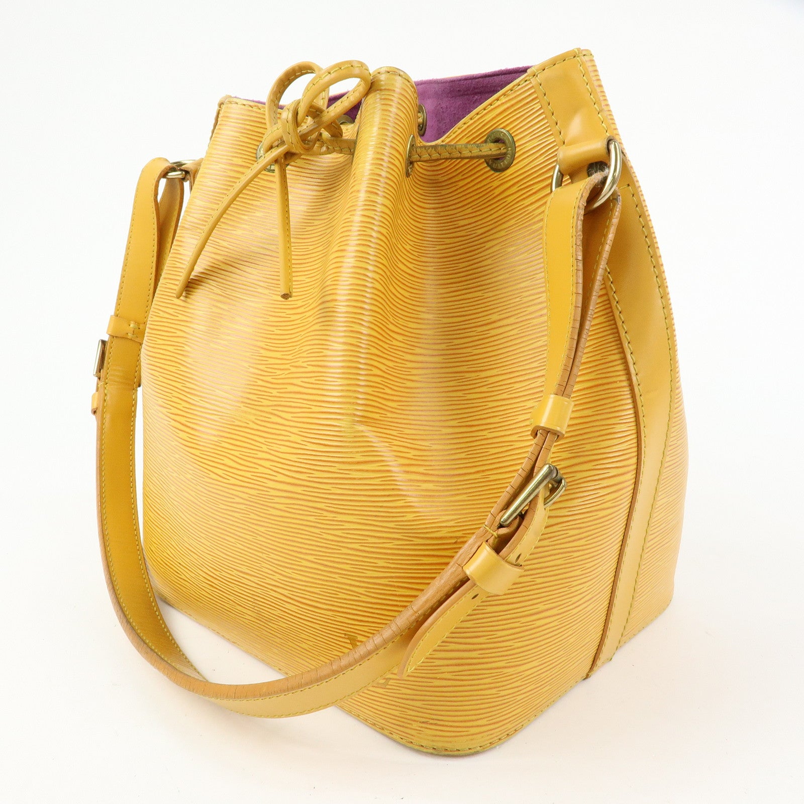 Louis Vuitton Epi Petit Noe Shoulder Bag Tassili Yellow M44109