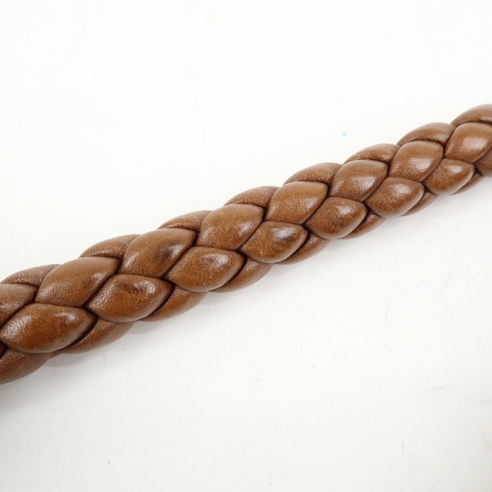 GUCCI Bamboo Leather Shoulder Bag Hand Bag Tassel Brown 269947