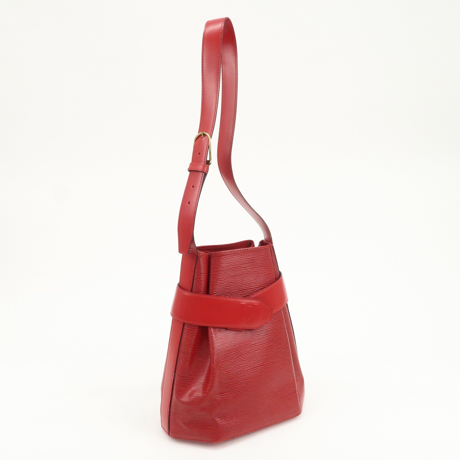 Louis Vuitton Epi Sac de Paul Shoulder Bag Castilian Red M80207