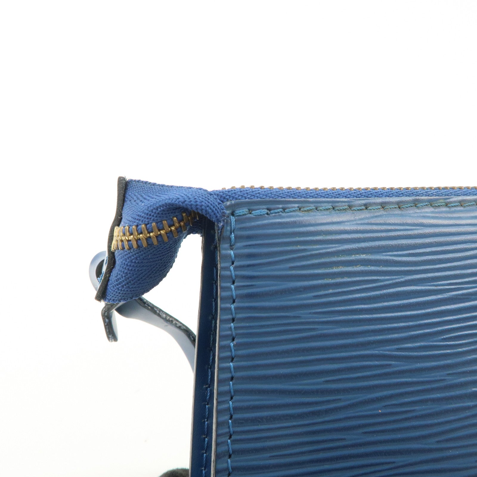 Louis Vuitton Epi Pochette Accessoires Pouch Toledo Blue M52945