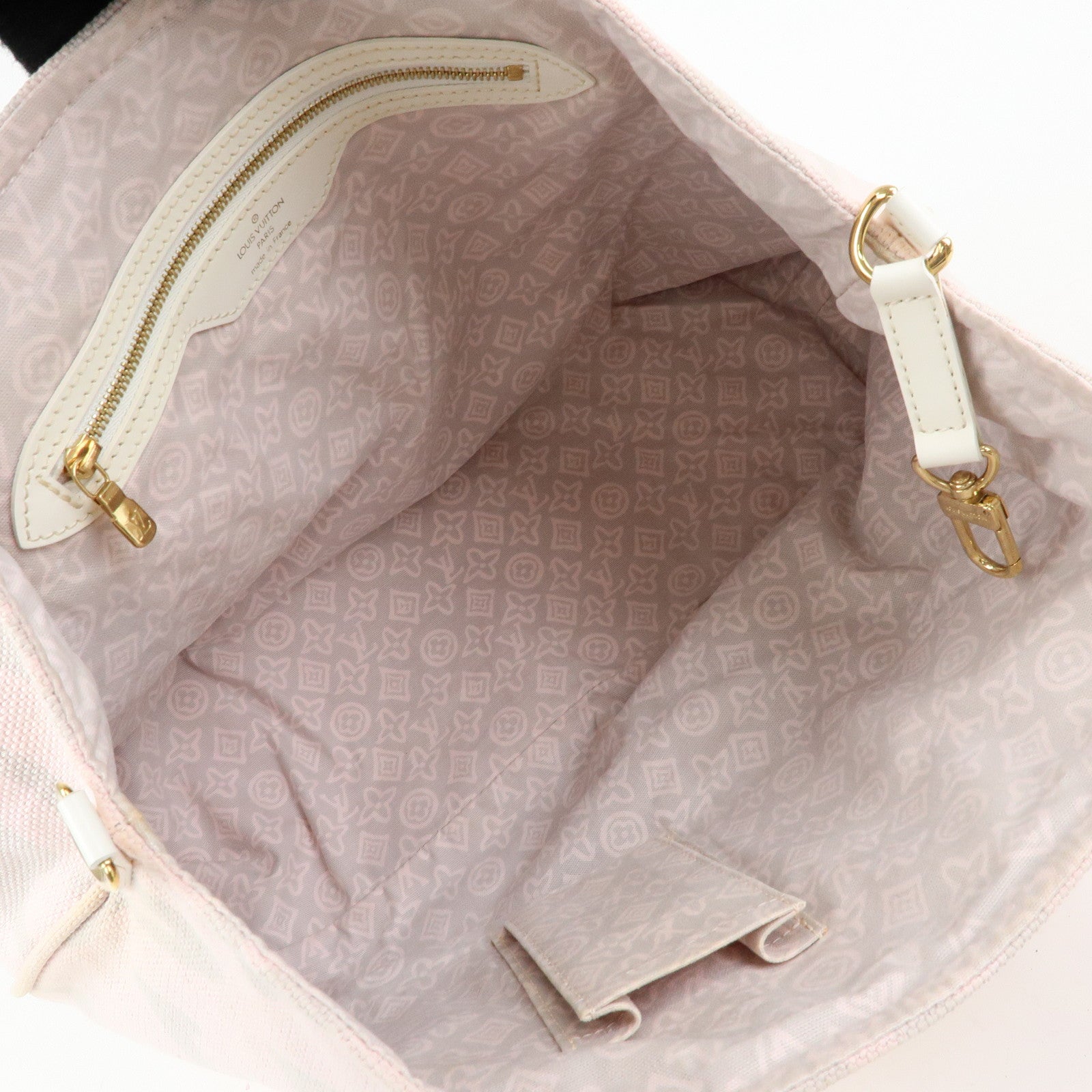 Louis Vuitton Cruise Line Tahitienne PM Canvas Tote Bag M95672