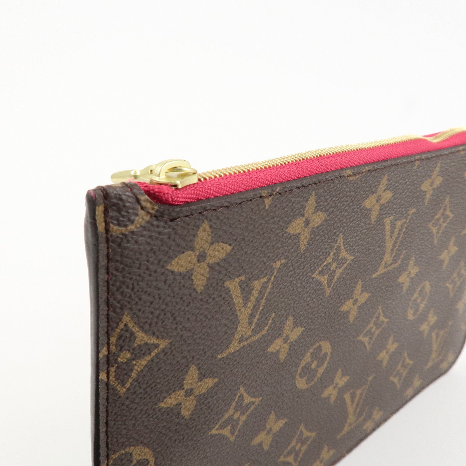 Louis Vuitton Monogram Pouch for Neverfull MM Brown Used