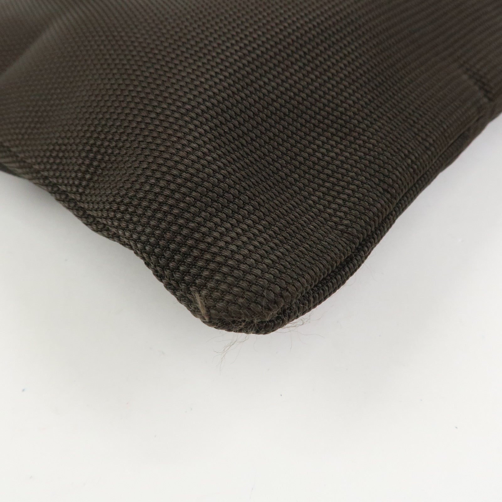 SAINT LAURENT PARIS Kahala Nylon Leather Tote Bag Brown 123435