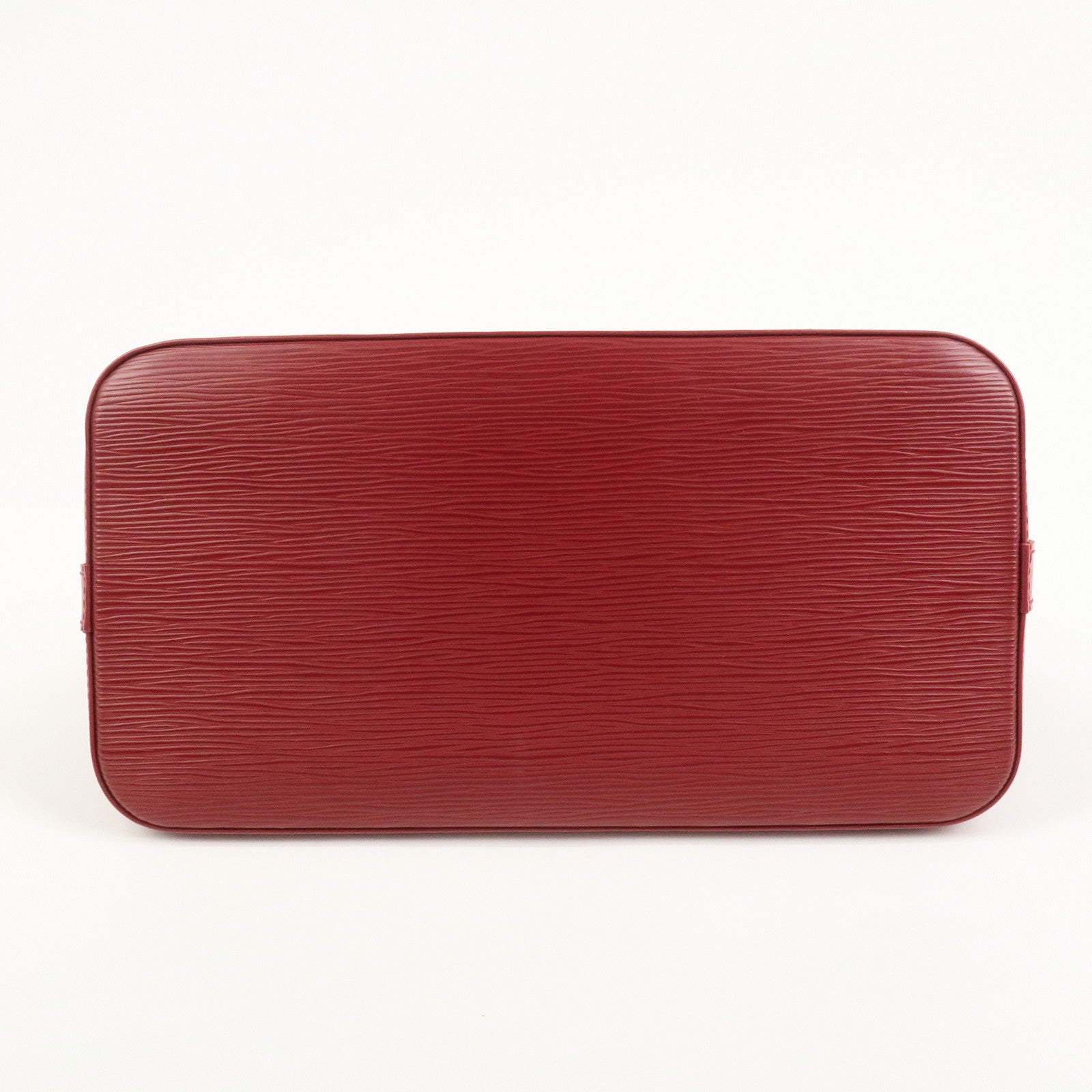 Louis Vuitton Epi Alma PM Leather Hand Bag Carmine M4058E