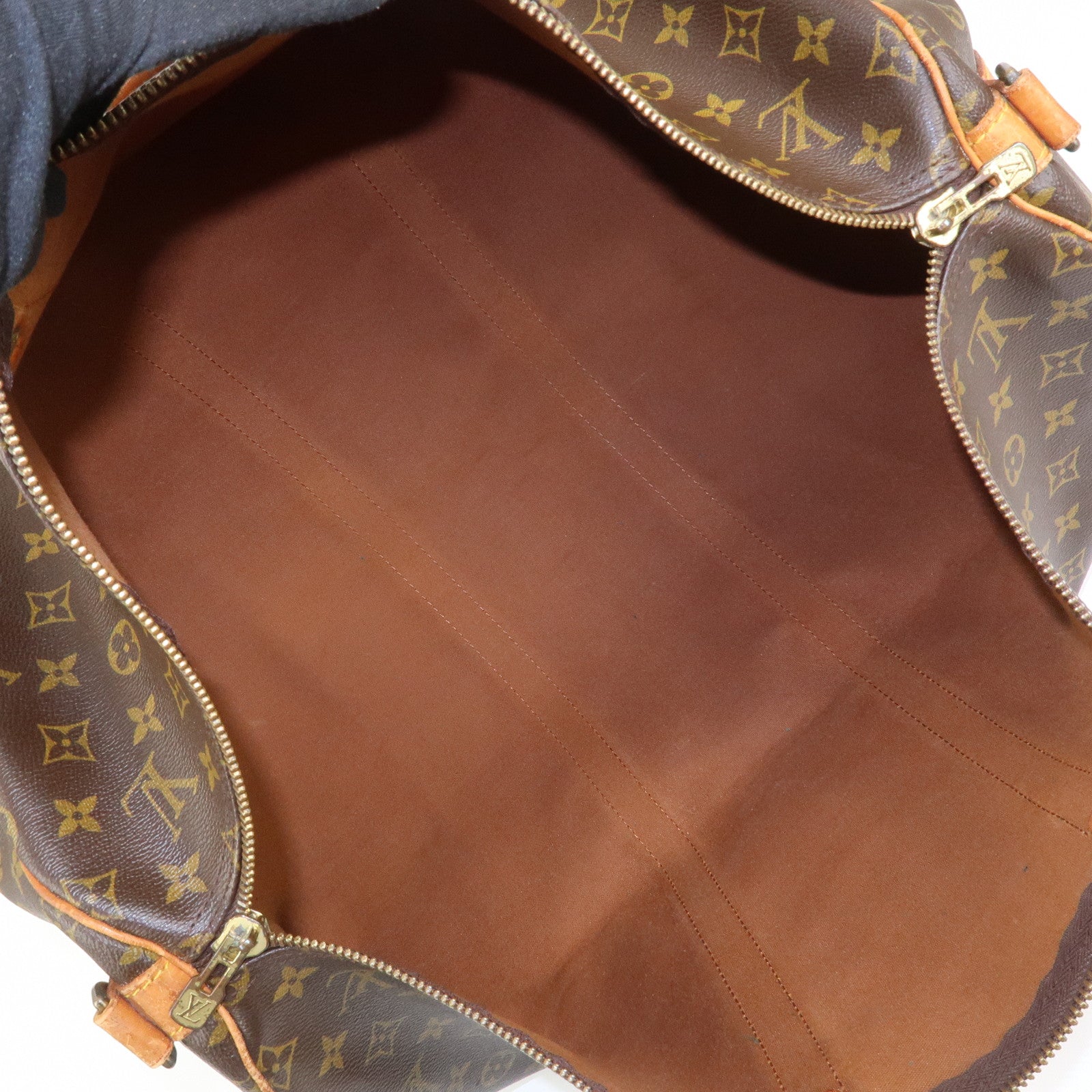 Louis Vuitton Monogram Keep All Bandouliere 55 Boston Bag M41414
