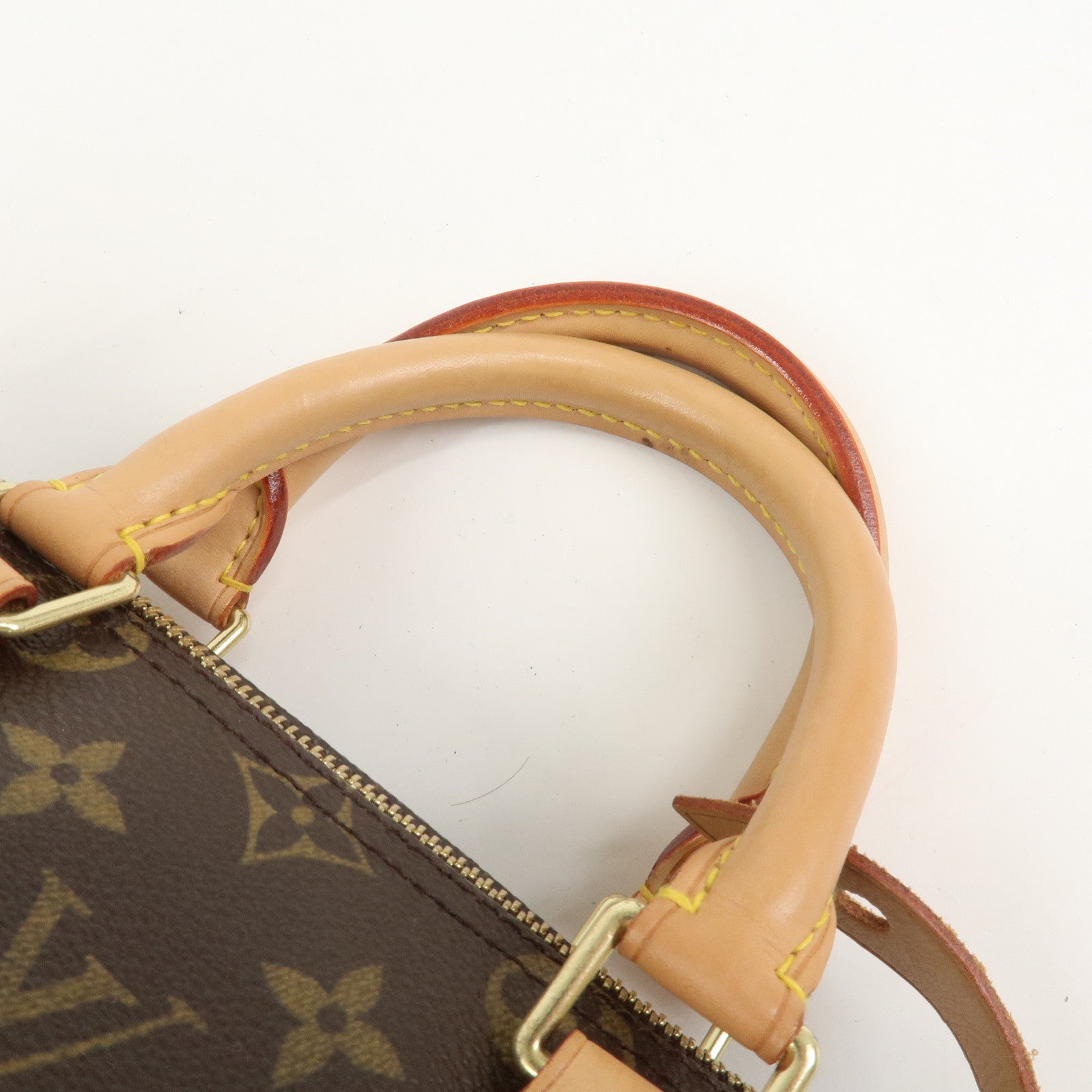 Louis Vuitton Monogram Speedy 25 Boston Bag Hand Bag Brown M41528
