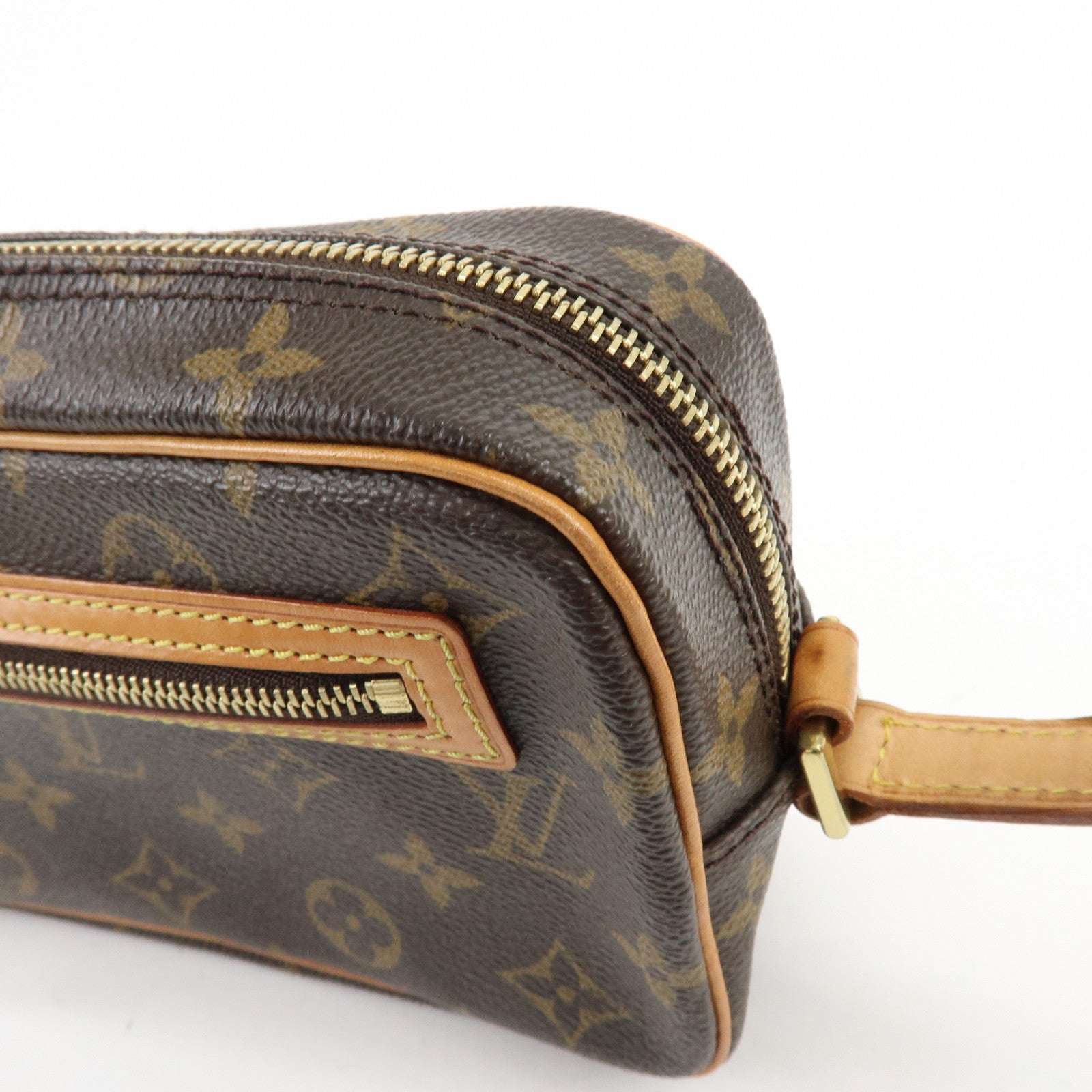 Louis Vuitton Monogram Pochette Cite Shoulder Bag Brown M51183