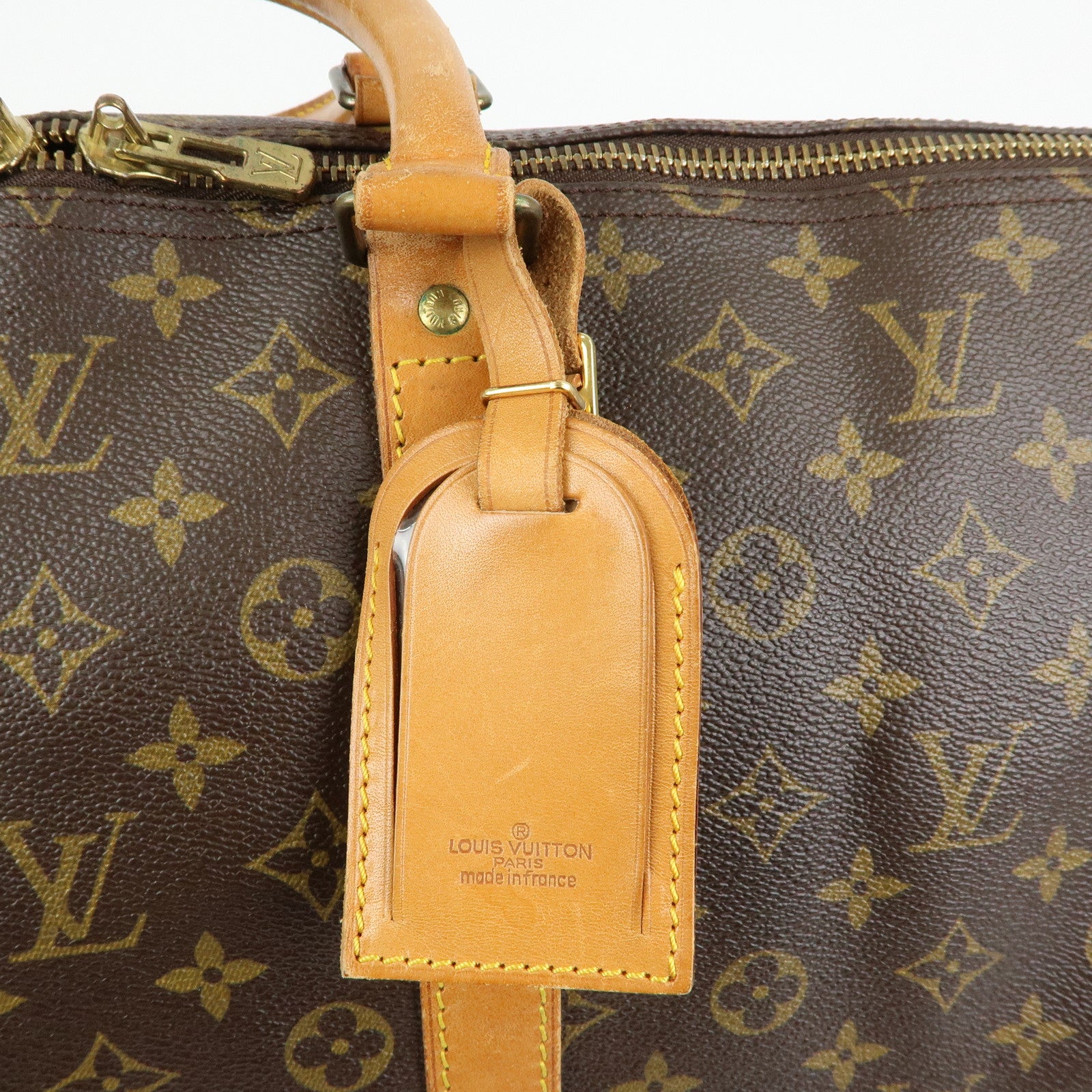Louis Vuitton Monogram Keep All 55 Boston Bag Brown M41424