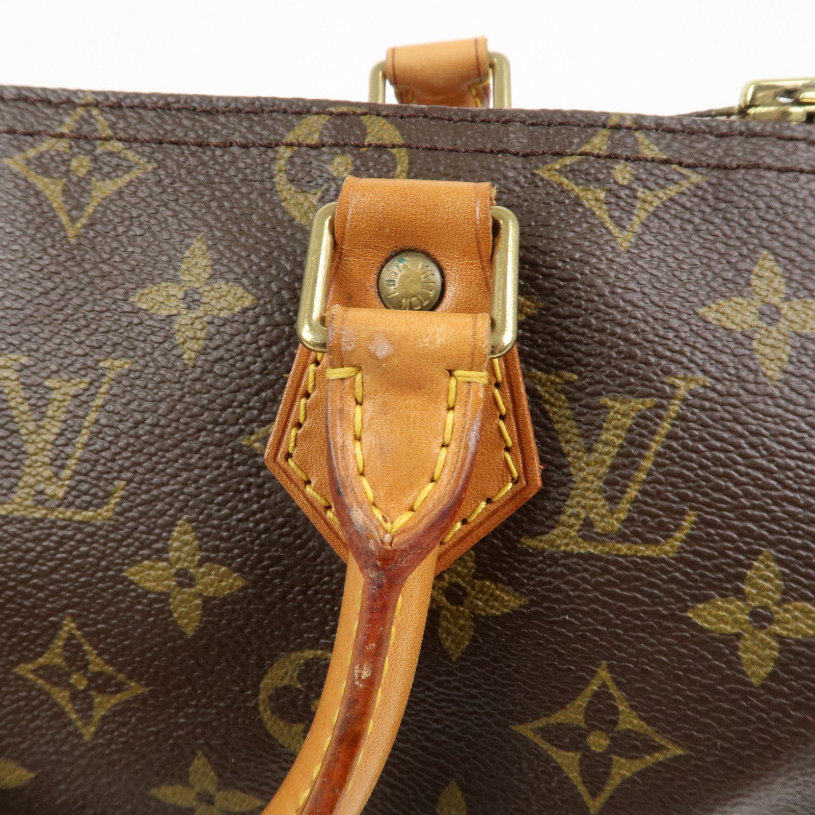 Louis Vuitton Monogram Speedy 25 Boston Bag Hand Bag Brown M41528