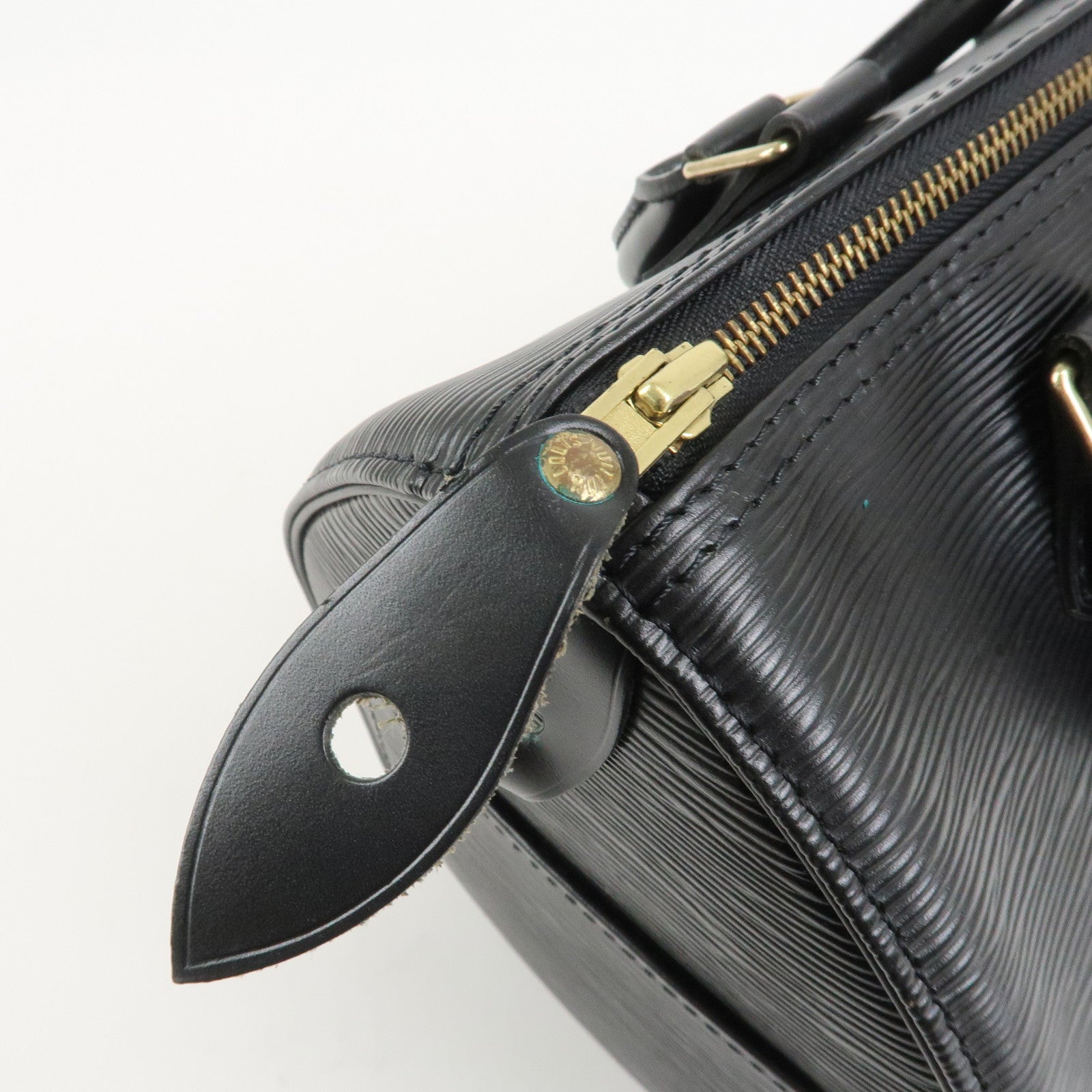 Louis Vuitton Epi Leather Speedy 25 Hand Bag Boston Bag Noir M59032