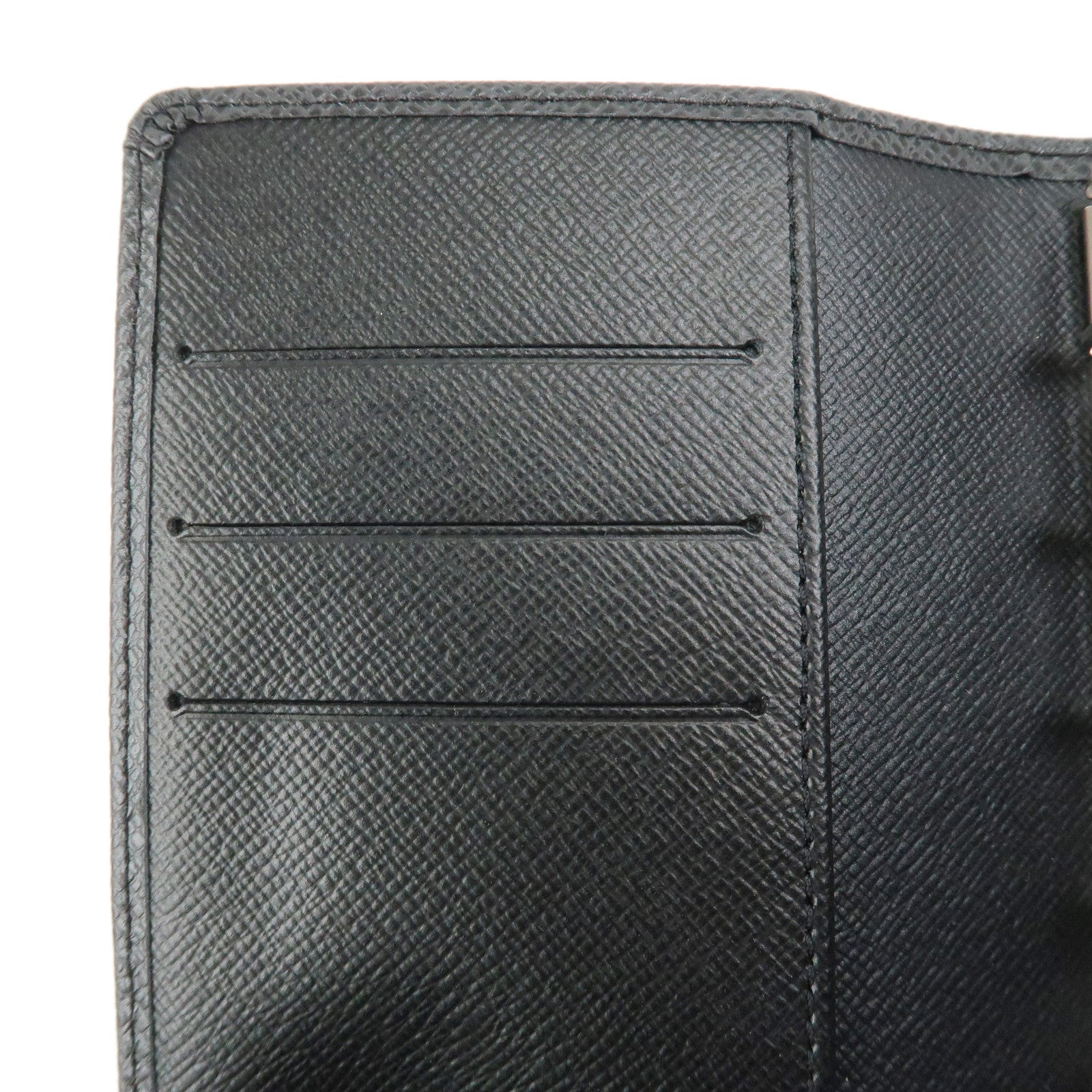 Louis Vuitton Taiga Leather Agenda PM Planner Cover Ardoise R20426