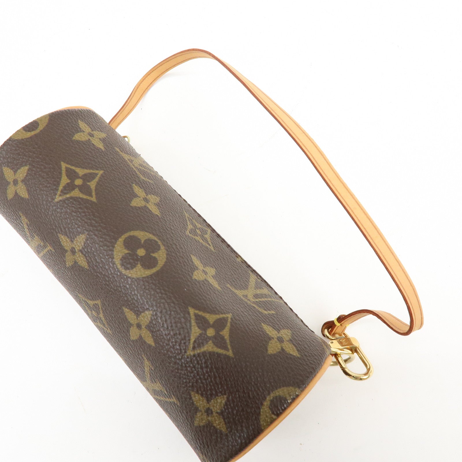 Louis Vuitton Monogram Canvas Mini Pouch for Papillon Bag Brown