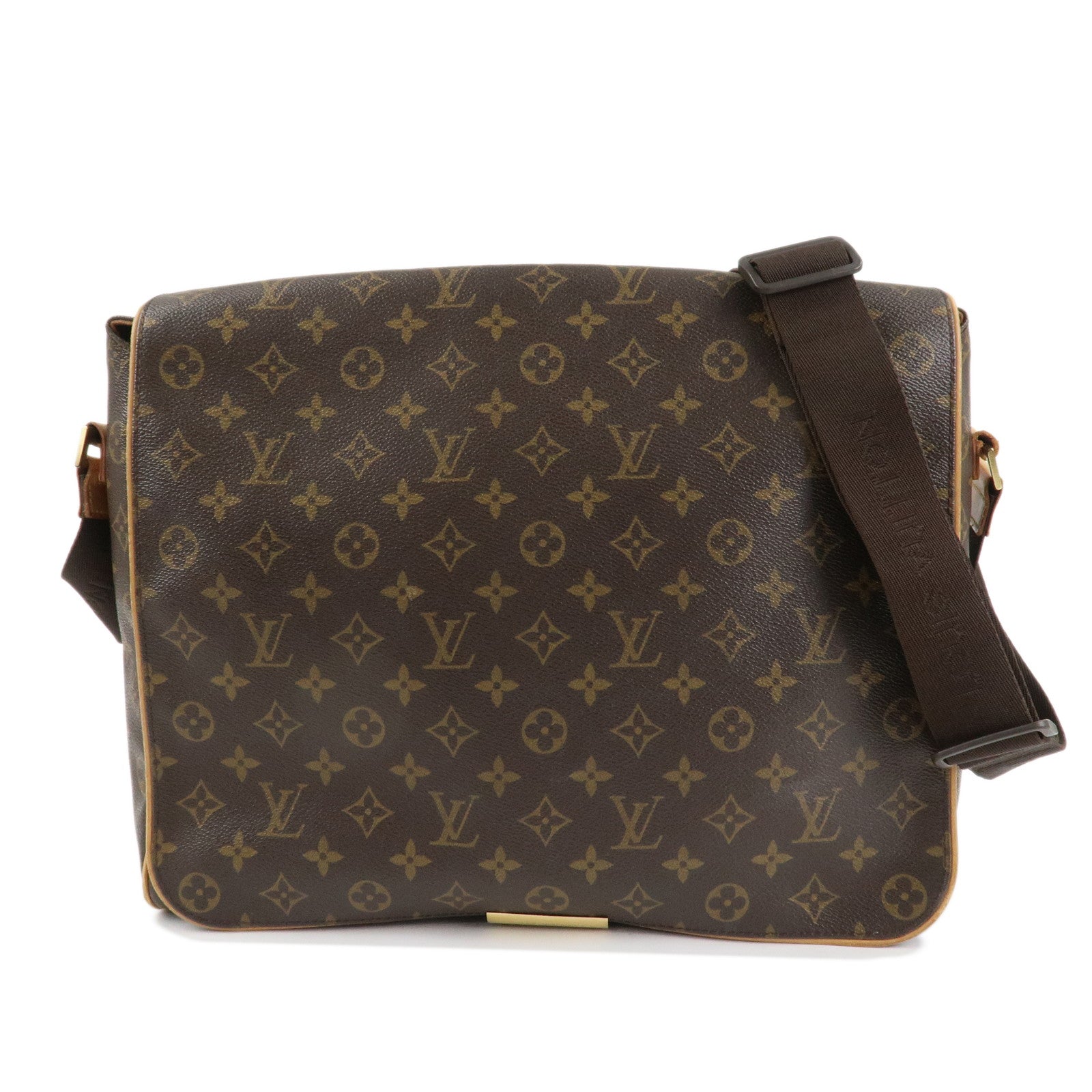Louis Vuitton Monogram Abbesses Messenger Bag Shoulder Bag M45257 Used
