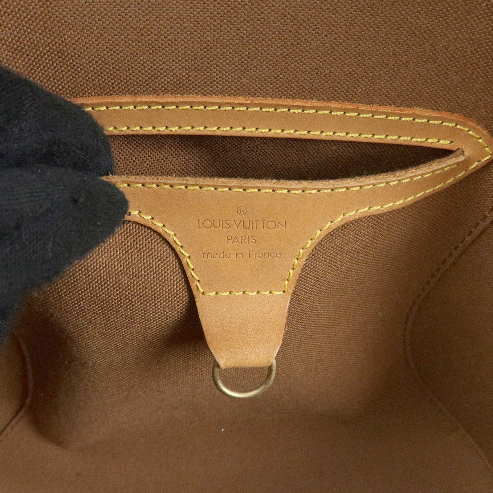 Louis Vuitton Monogram Ellipse MM Hand Bag Brown M51126