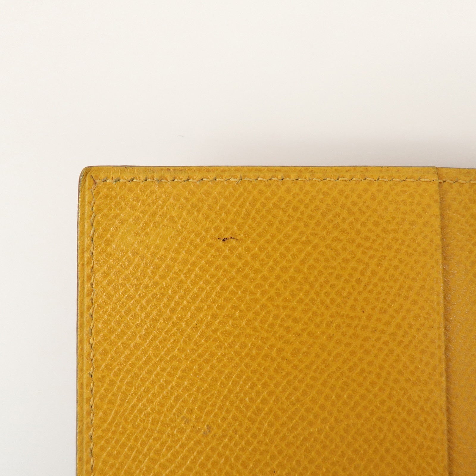 HERMES Logo Veau Epsom Leather Agenda PM Planner Cover A Stamped
