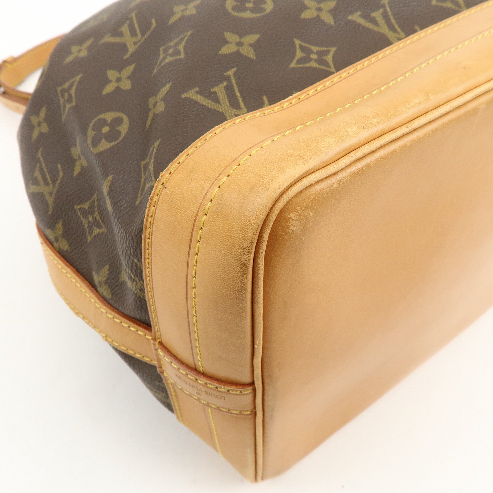 Louis Vuitton Monogram Noe Shoulder Bag Hand Bag Brown M42224