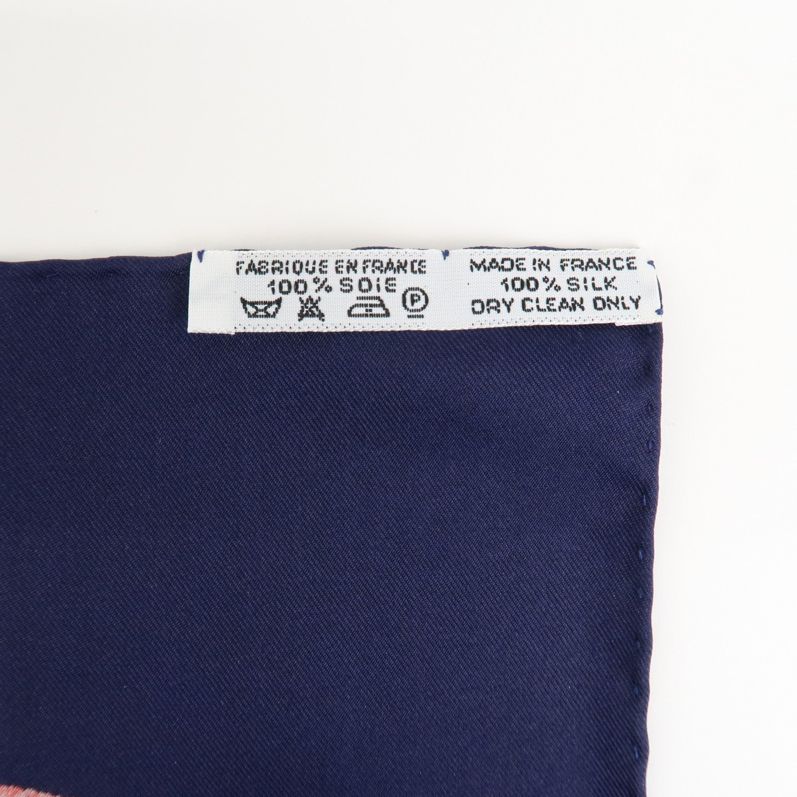 HERMES Carre 90 Silk 100% Scarf RENCONTRE OCEANE Black Used