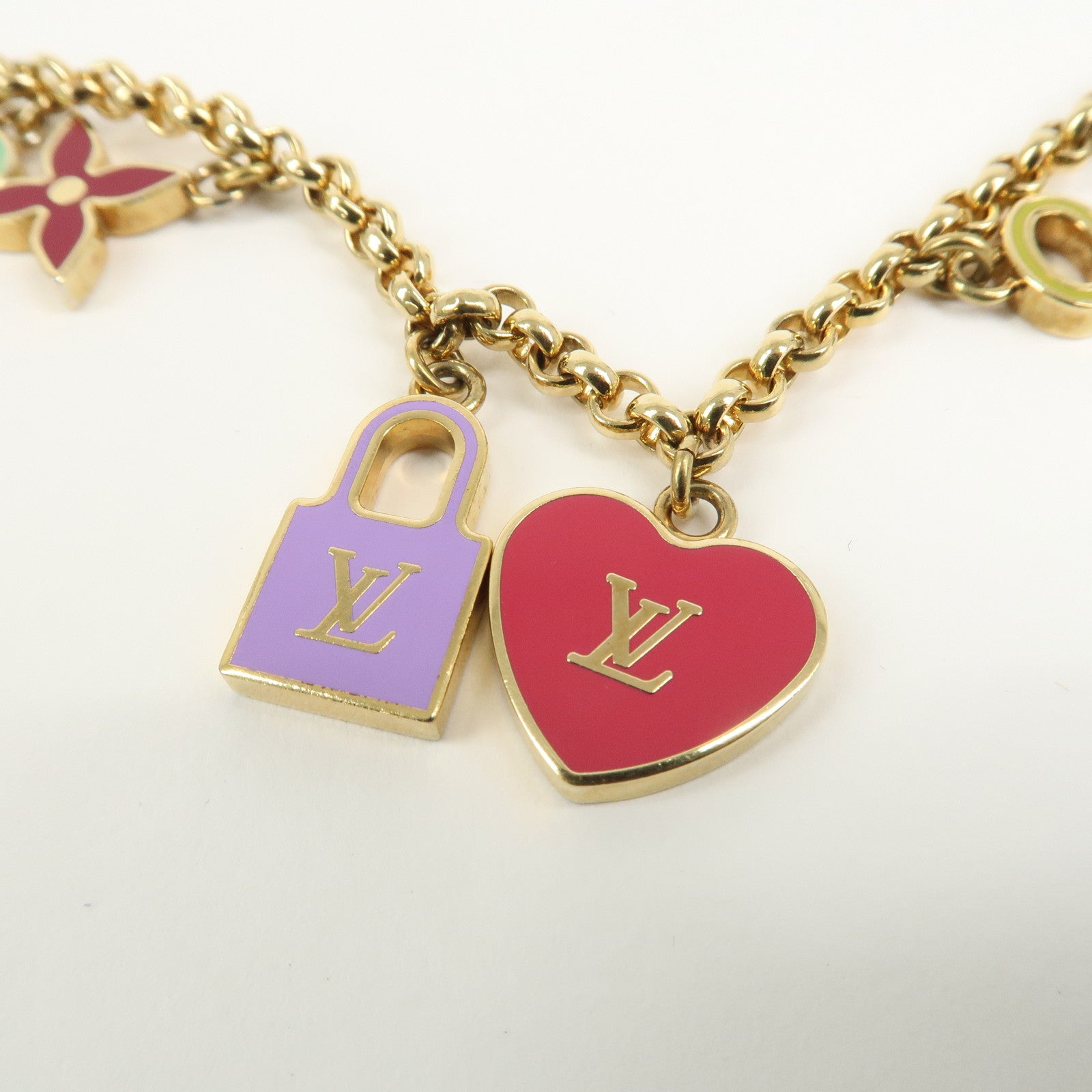 Louis Vuitton Porte Cles Chaine Pretty Metal Bag Charm  M66131