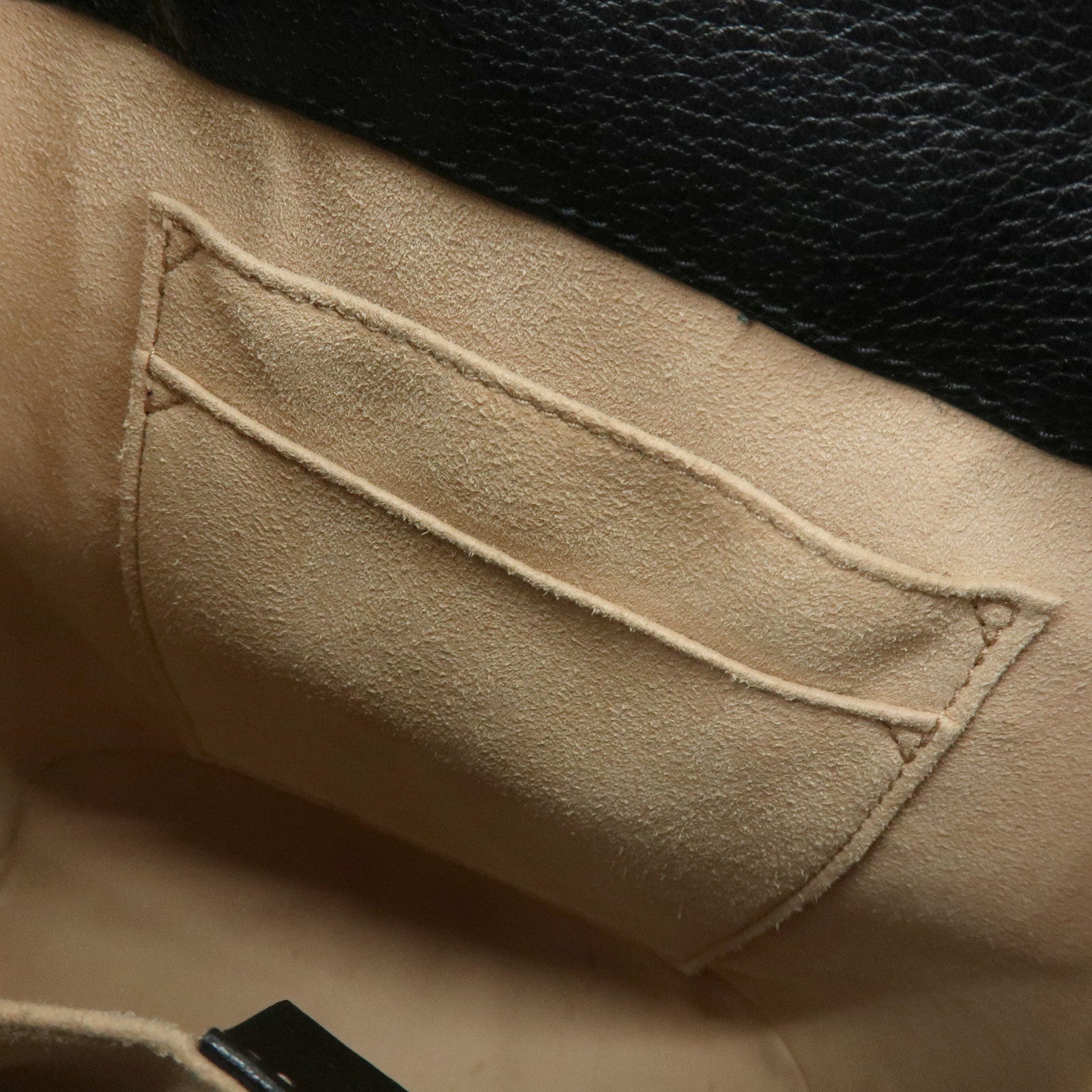 GUCCI Ophidia Sherry GG Marmont 2way Bucket Bag Small Black 610846